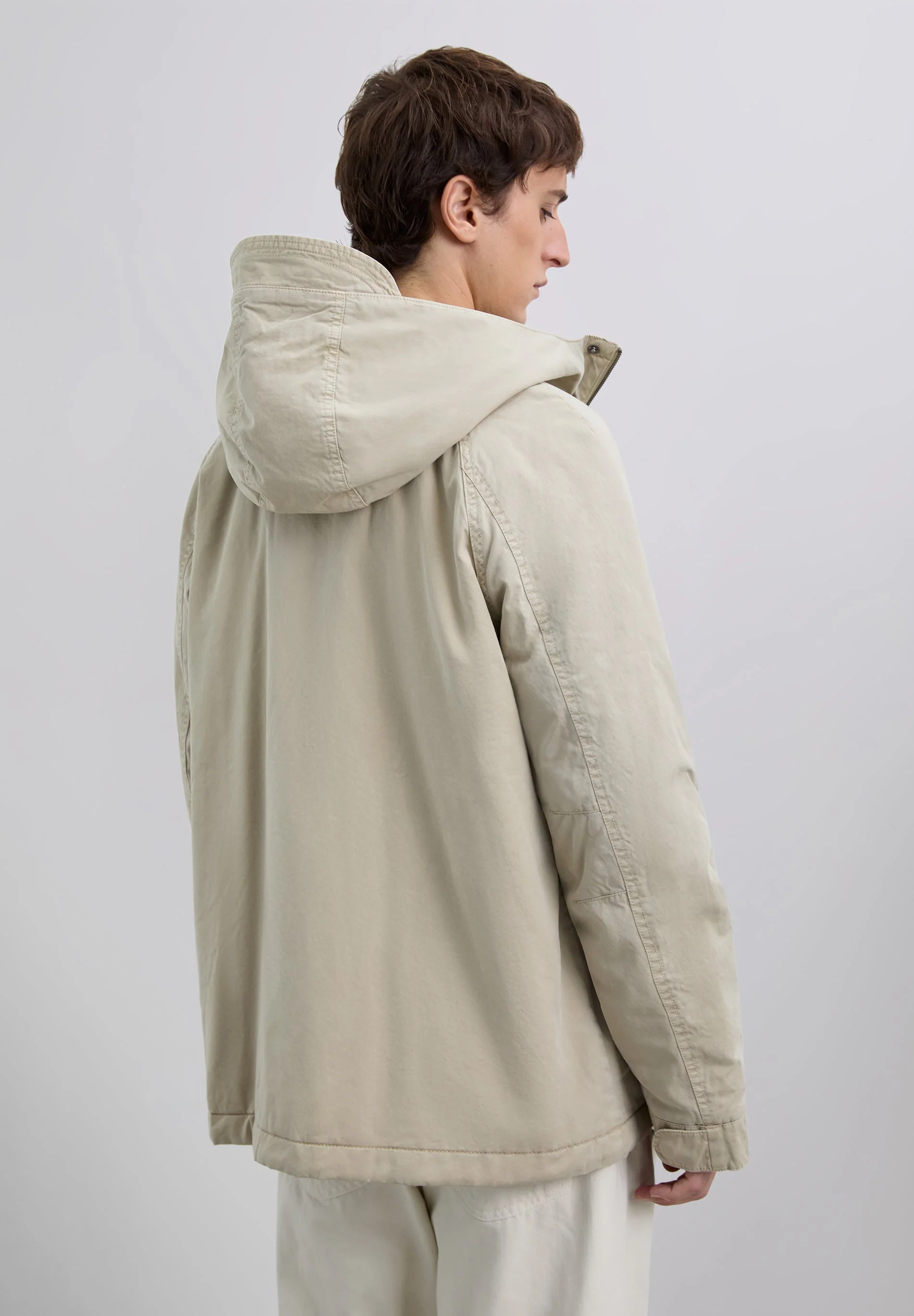 COTTON PARKA WITH HOOD - Image 4