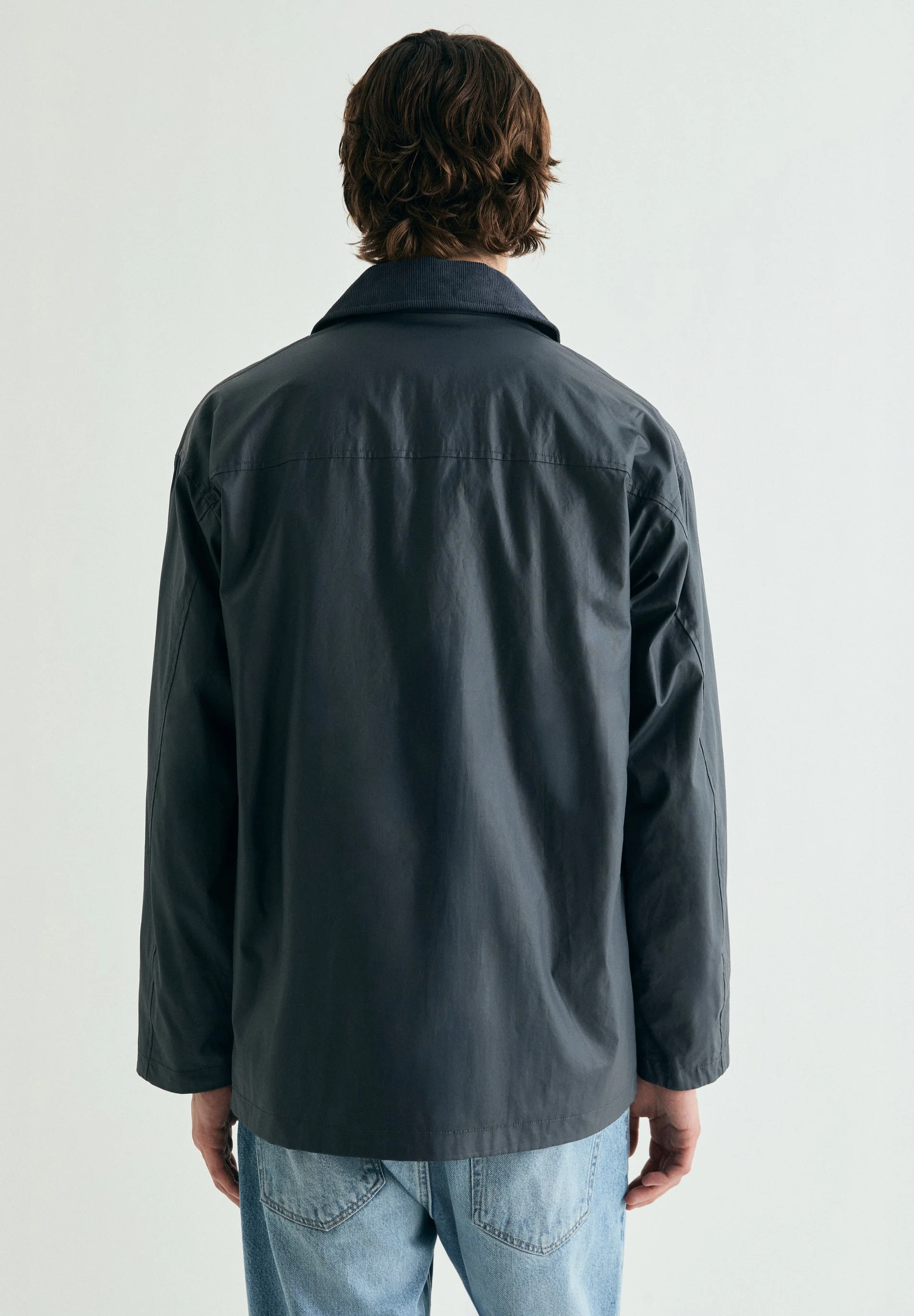 WAXED JACKET WITH SNAP BUTTONS - Image 5