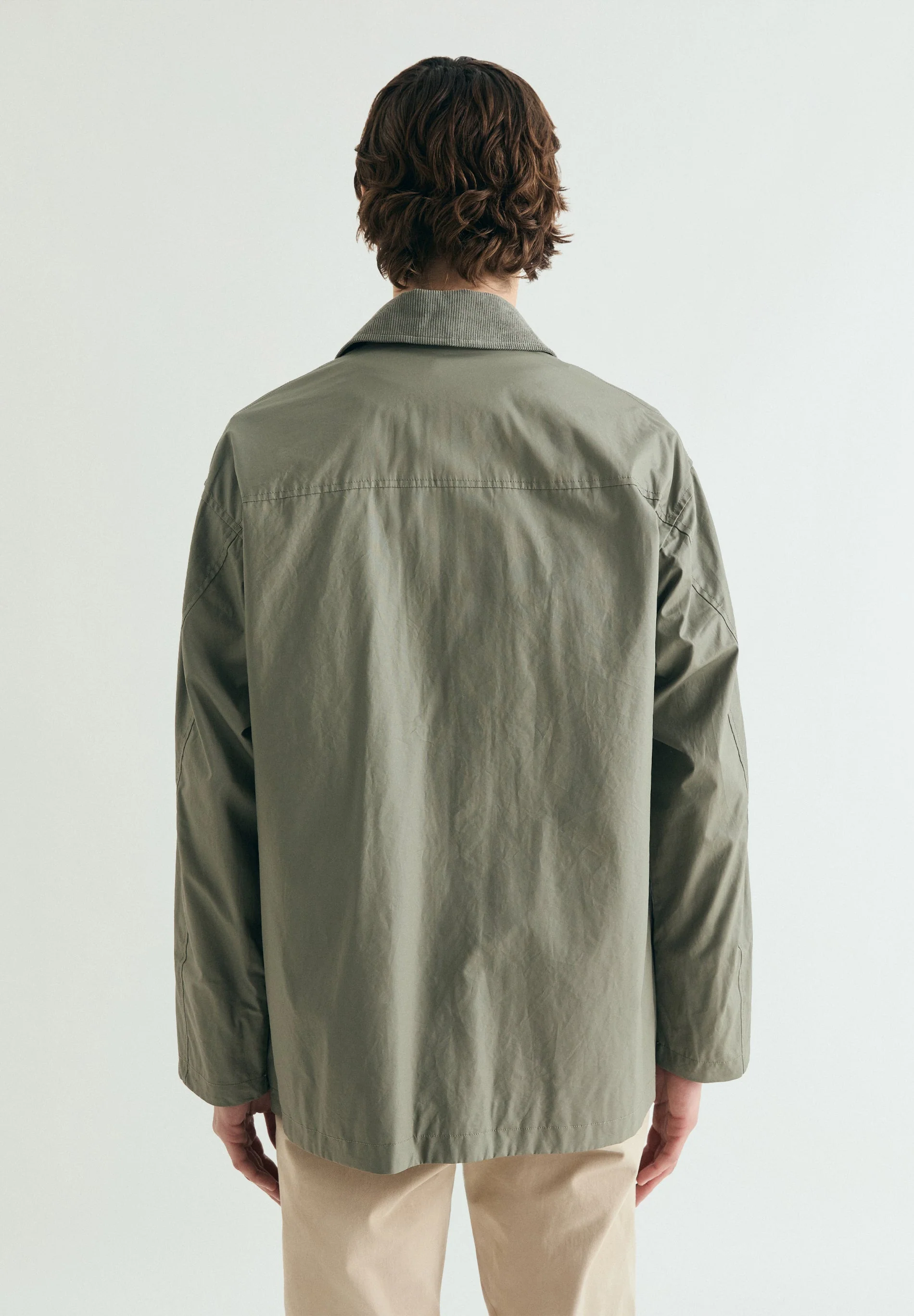 WAXED JACKET WITH SNAP BUTTONS - Image 5
