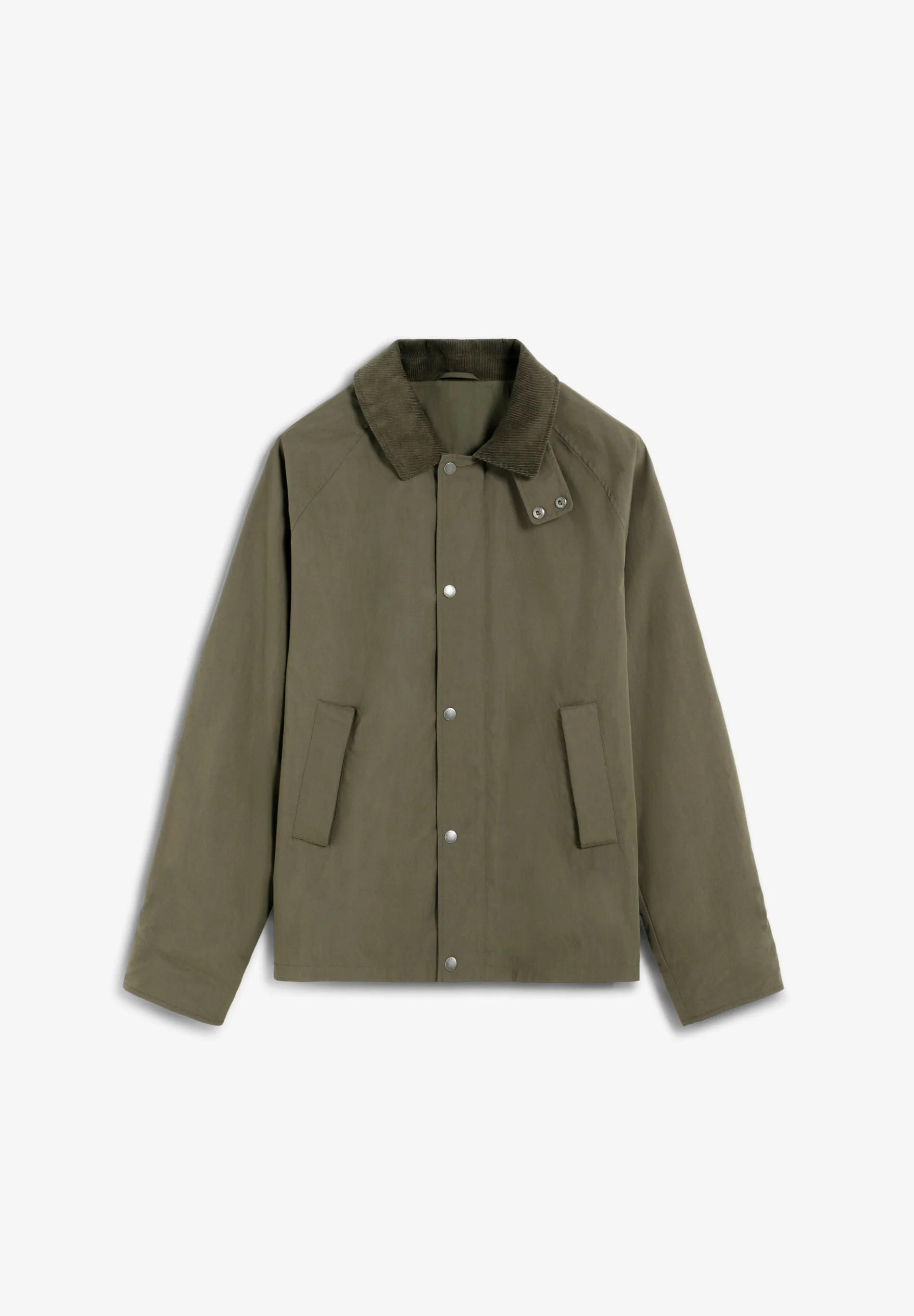 BOXY JACKET WITH CORDUROY COLLAR - Image 5