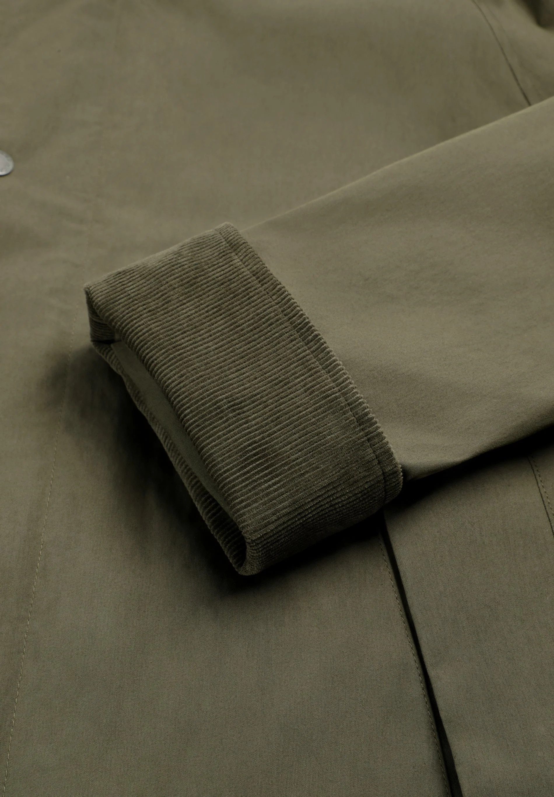 BOXY JACKET WITH CORDUROY COLLAR - Image 8