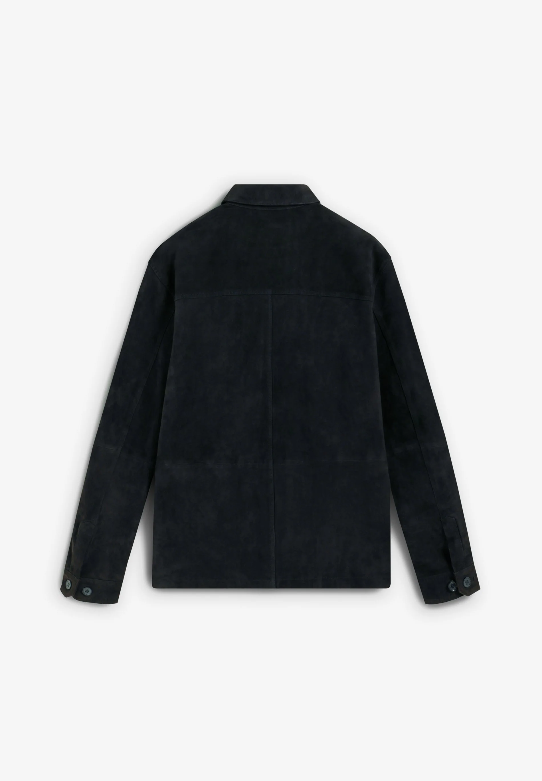 SUEDE OVERSHIRT WITH POCKETS - Image 6