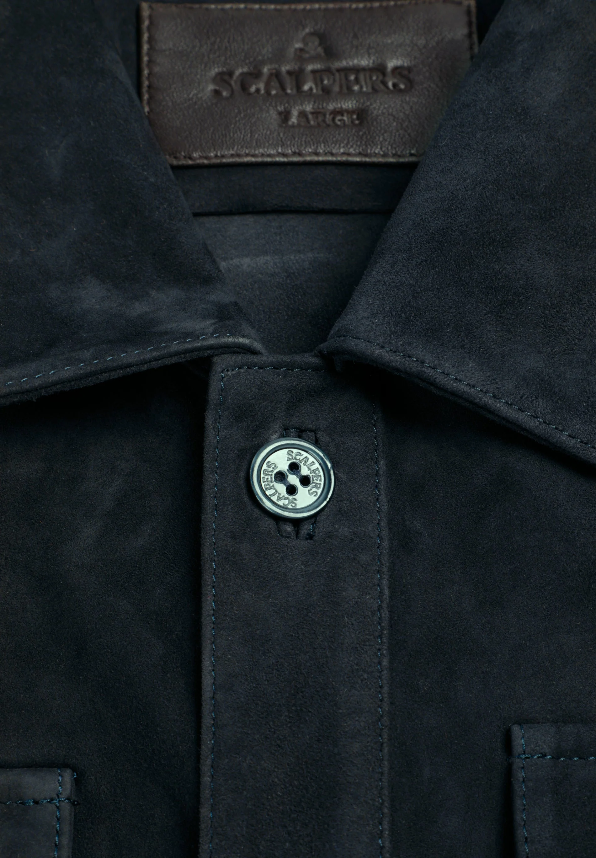 SUEDE OVERSHIRT WITH POCKETS - Image 7