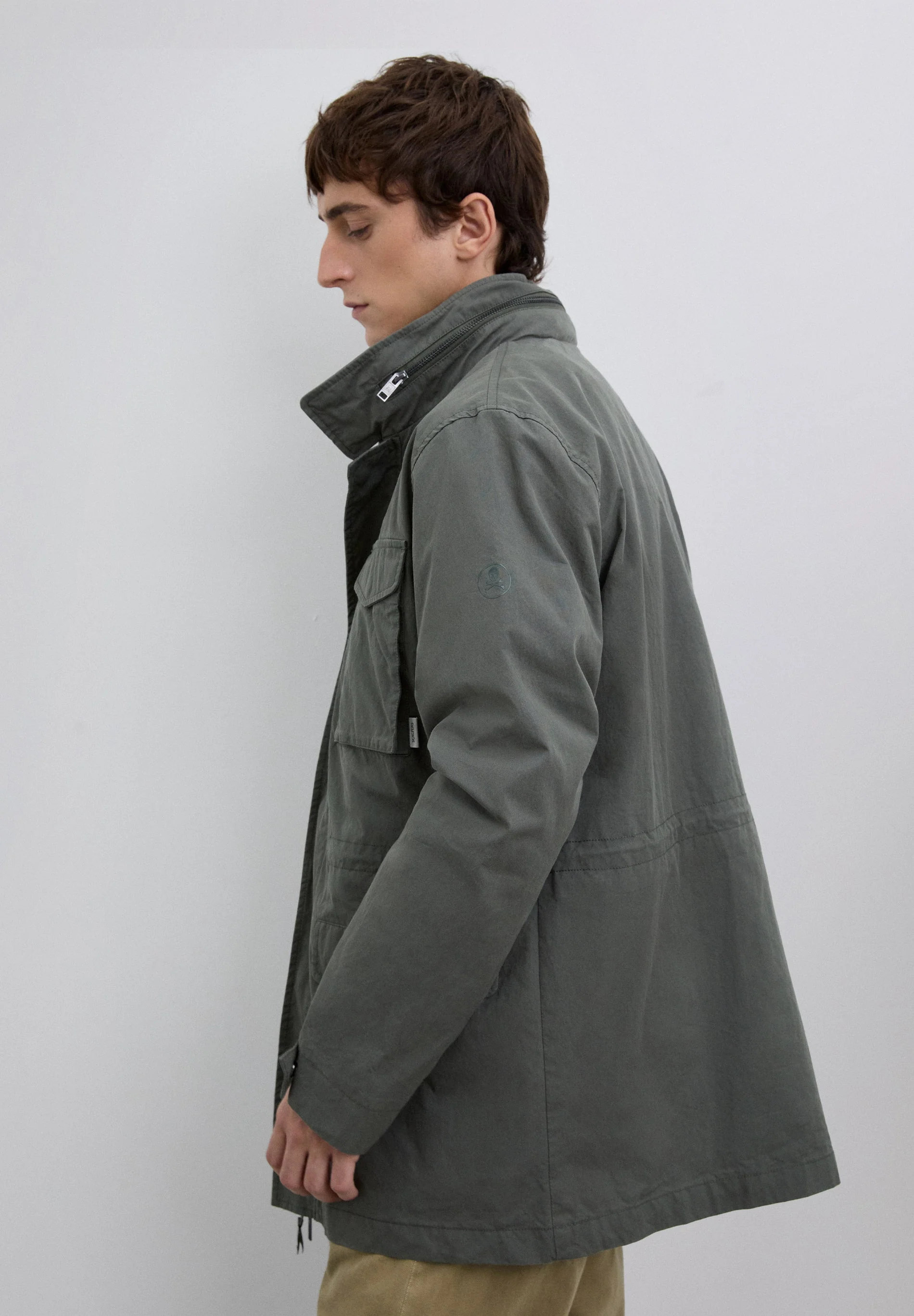 MILITARY PARKA WITH LOGO - Image 4