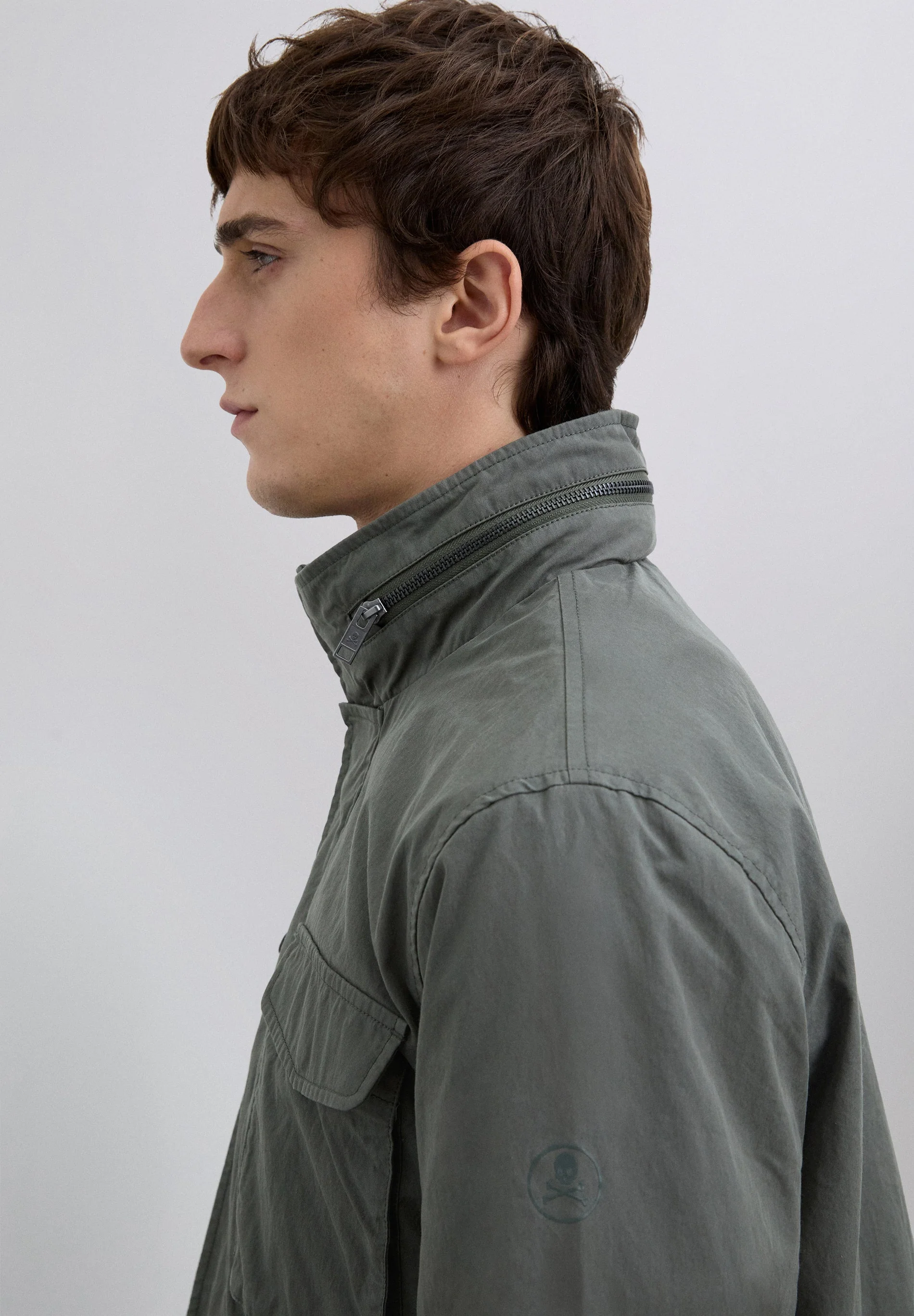 MILITARY PARKA WITH LOGO - Image 5