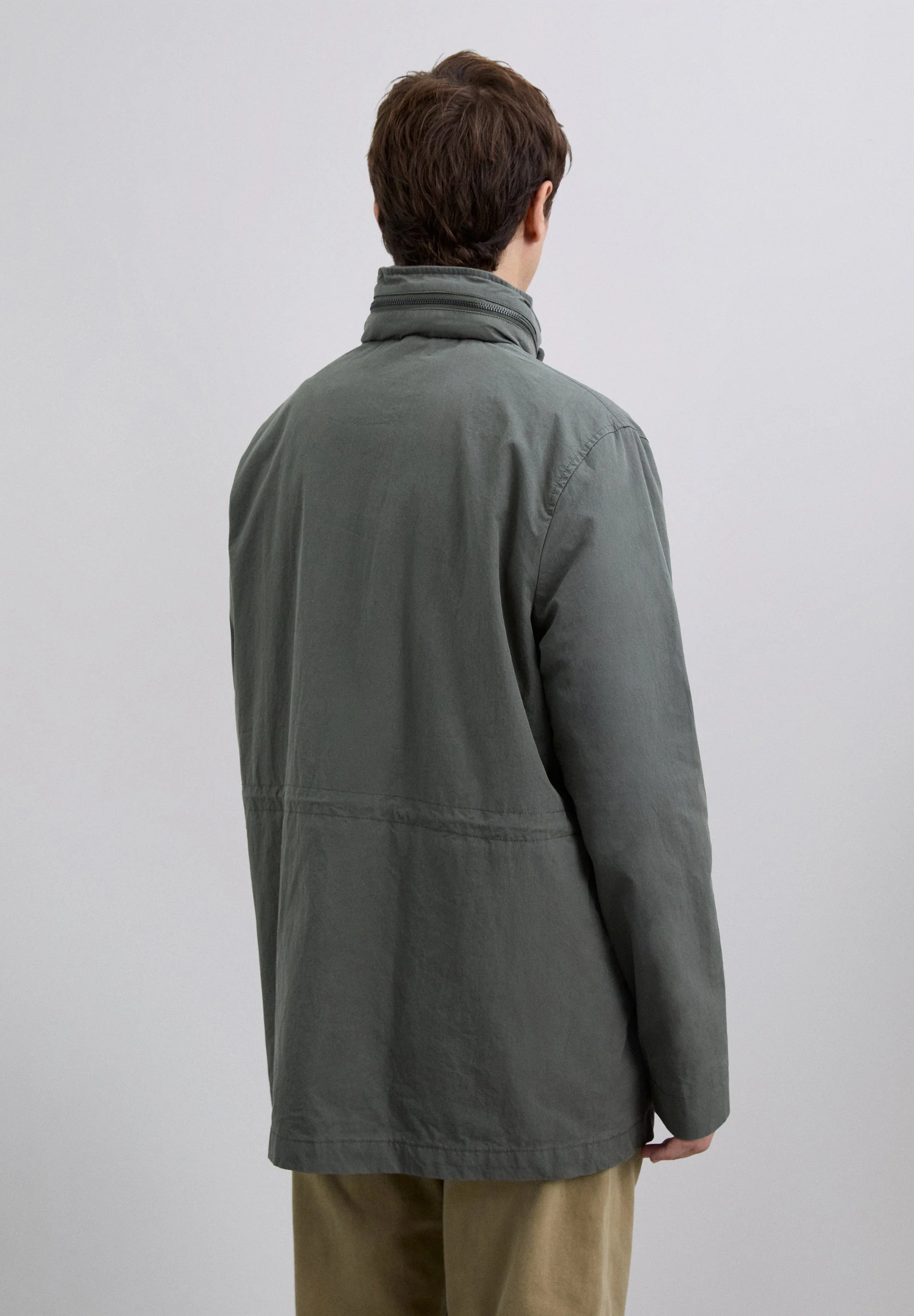MILITARY PARKA WITH LOGO - Image 7