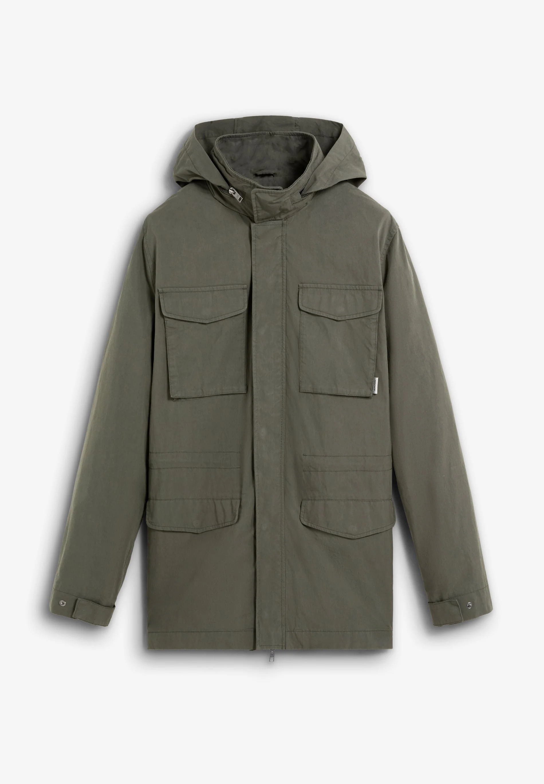 MILITARY PARKA WITH LOGO - Image 8