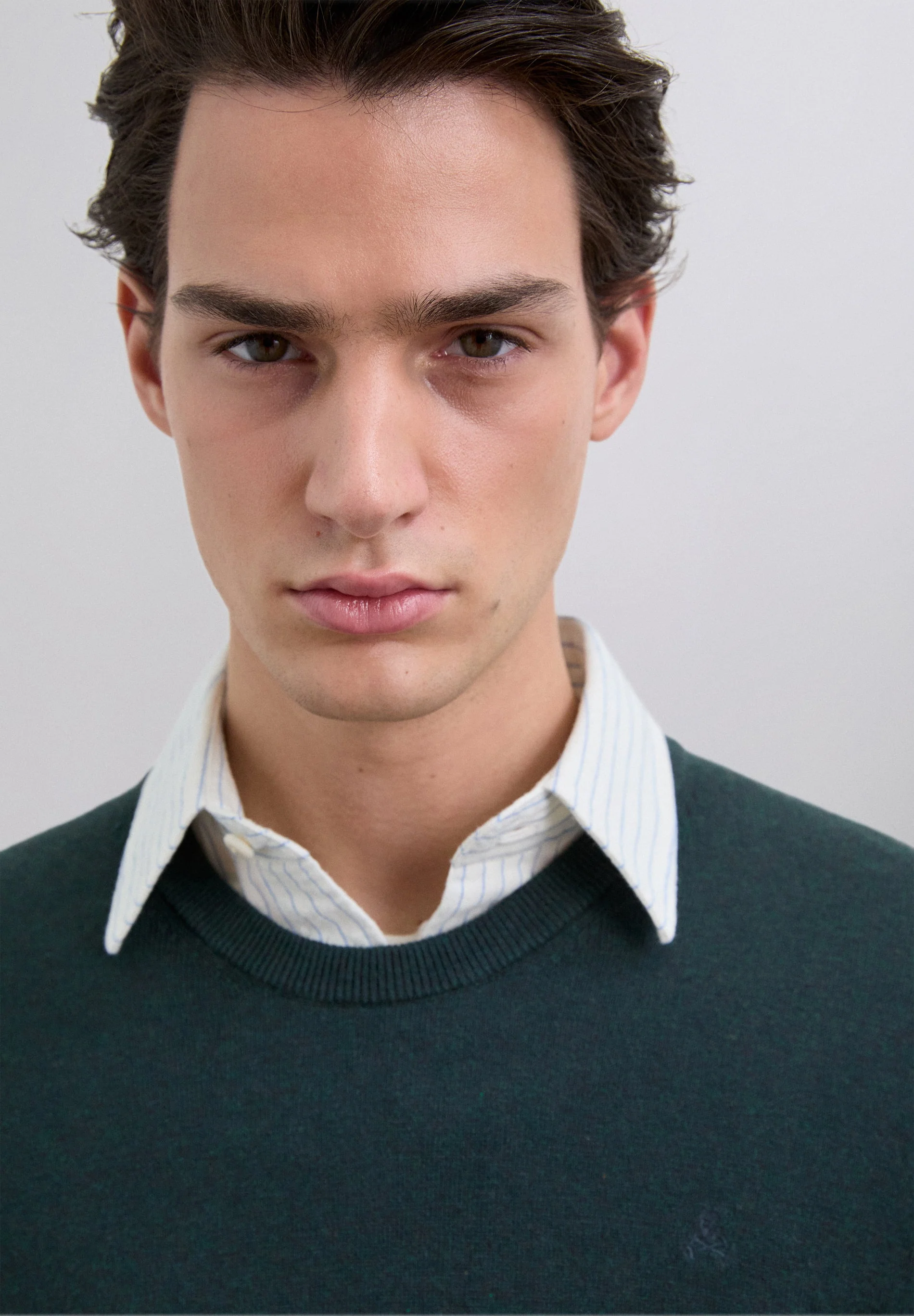SWEATER WITH EMBROIDERED SKULL - Image 3
