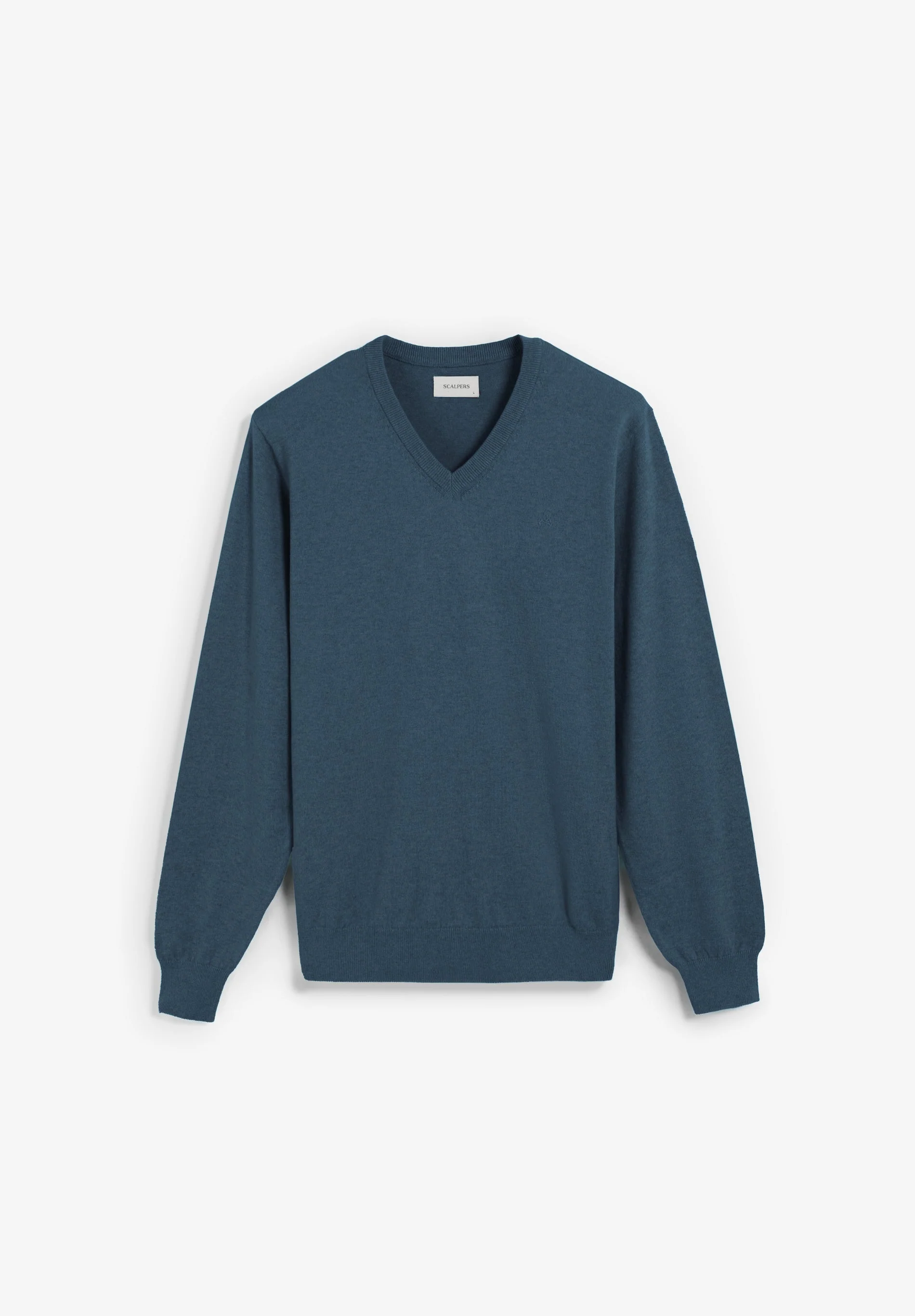V-NECK SKULL SWEATER - Image 5