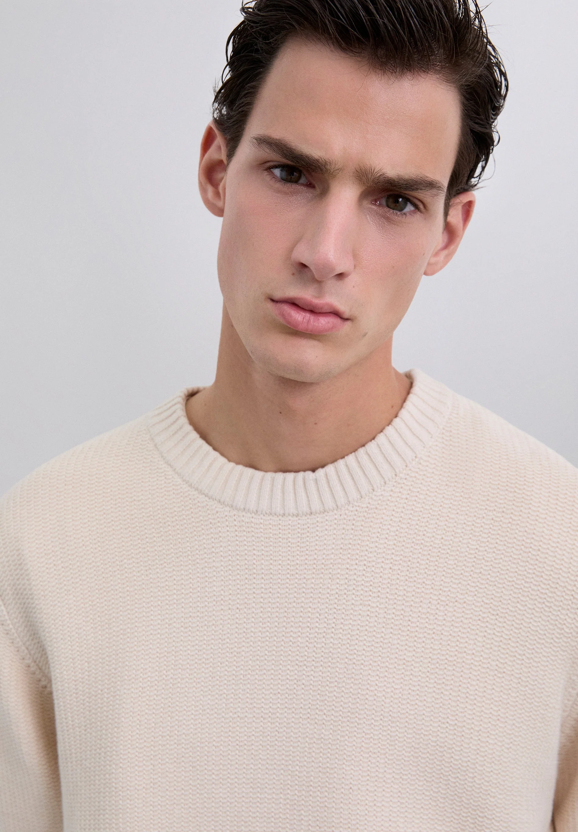 TEXTURED KNIT SWEATER - Image 4