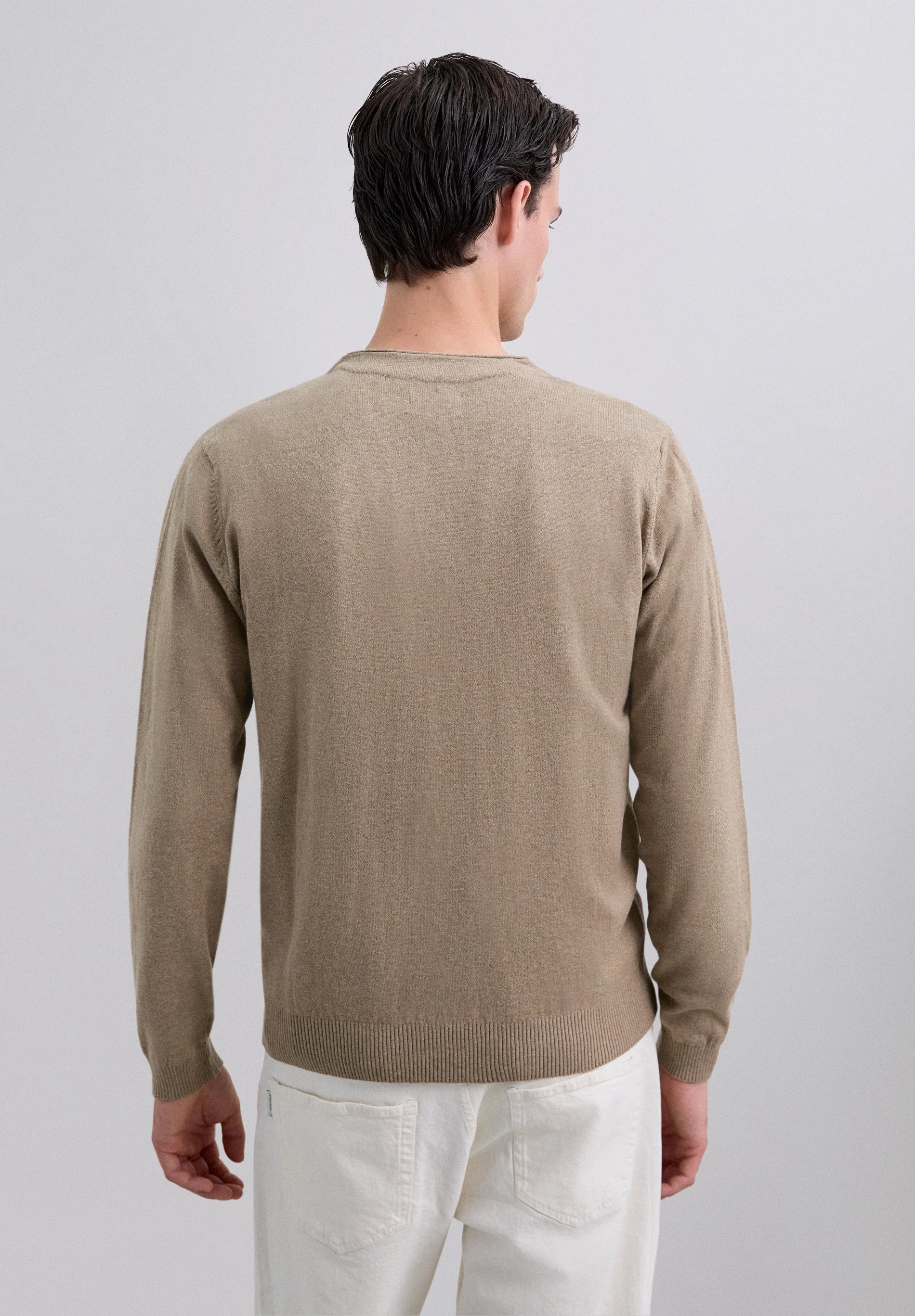 V-NECK CARDIGAN WITH SKULL - Image 4