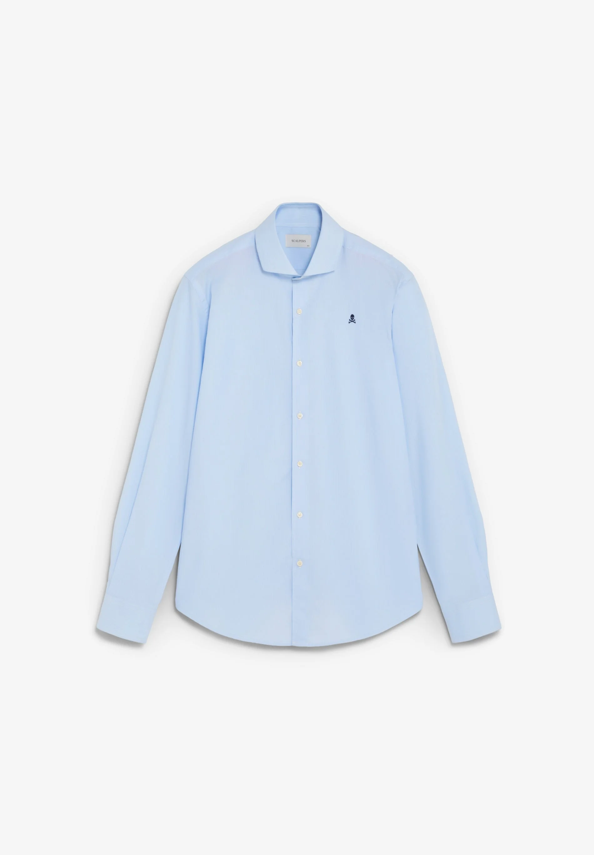 STRIPED SHIRT WITH CONTRAST EMBROIDERY - Image 6