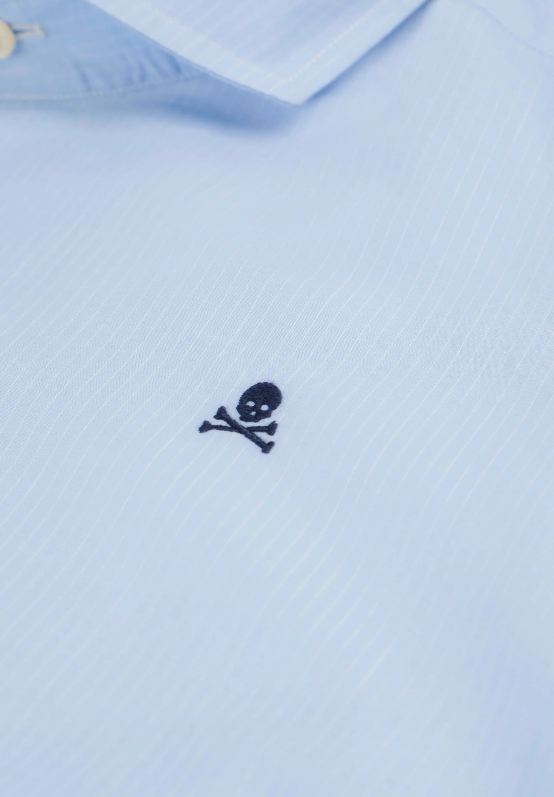 STRIPED SHIRT WITH CONTRAST EMBROIDERY - Image 9