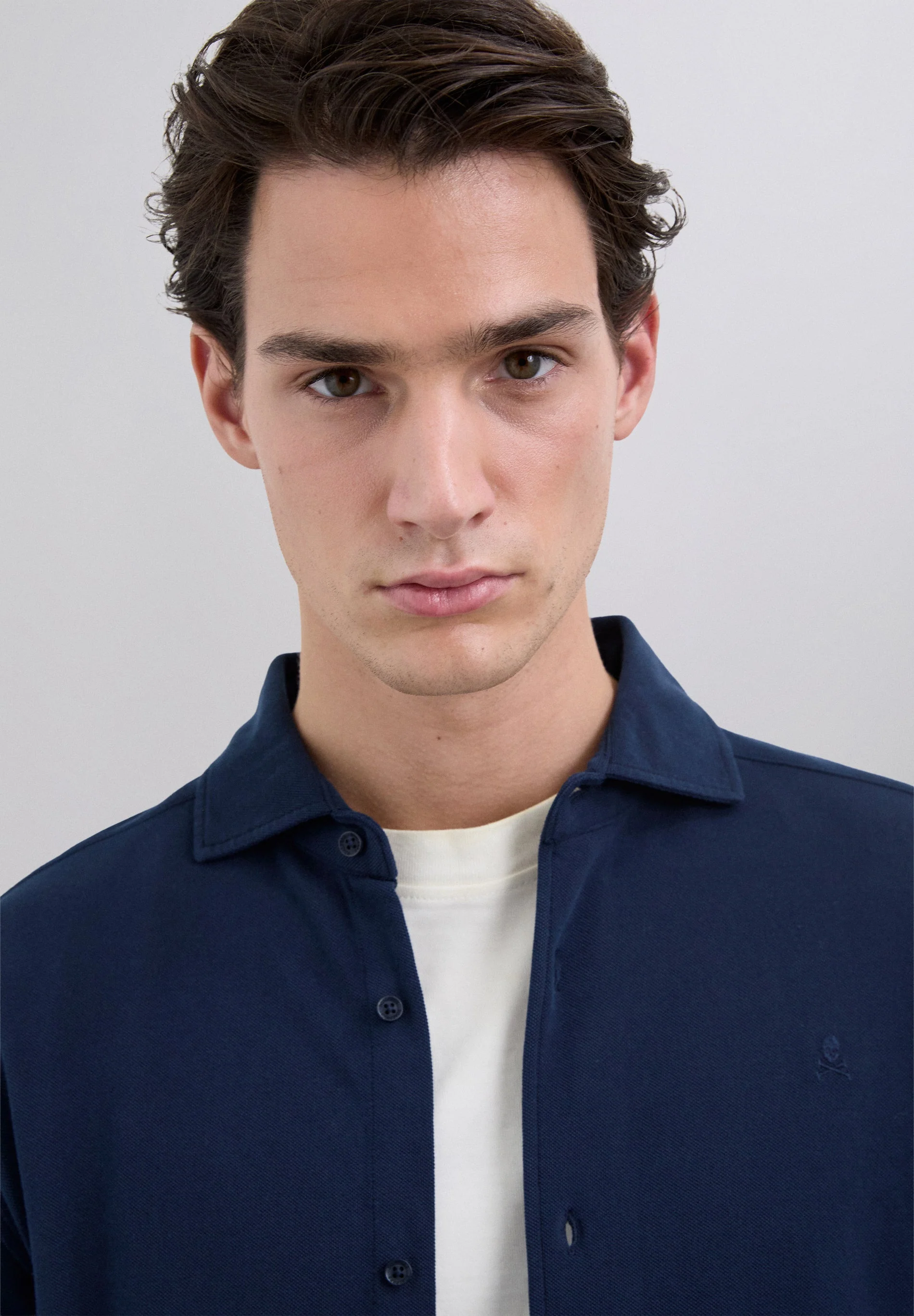 PIQUE KNIT SHIRT - Image 3