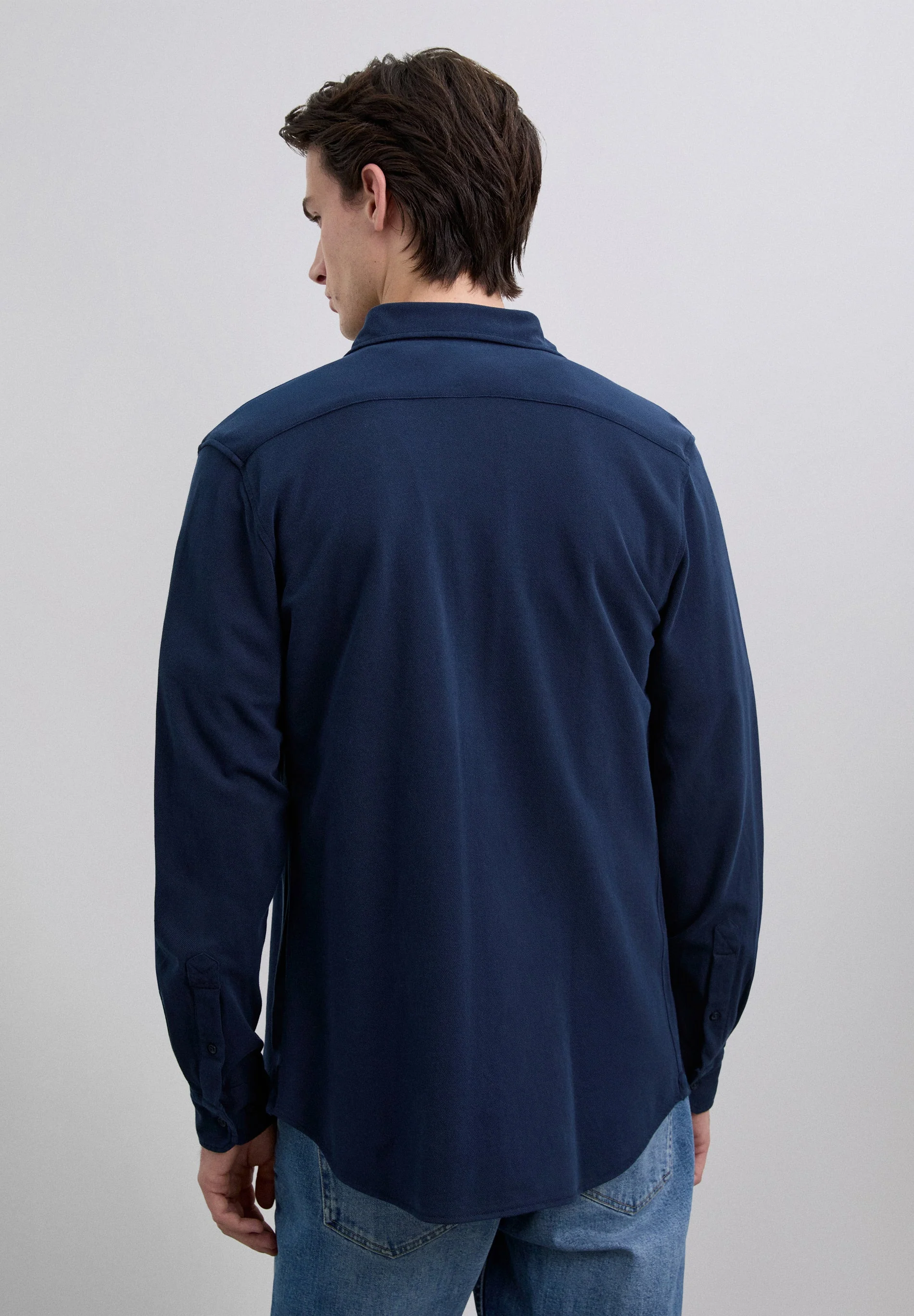PIQUE KNIT SHIRT - Image 4
