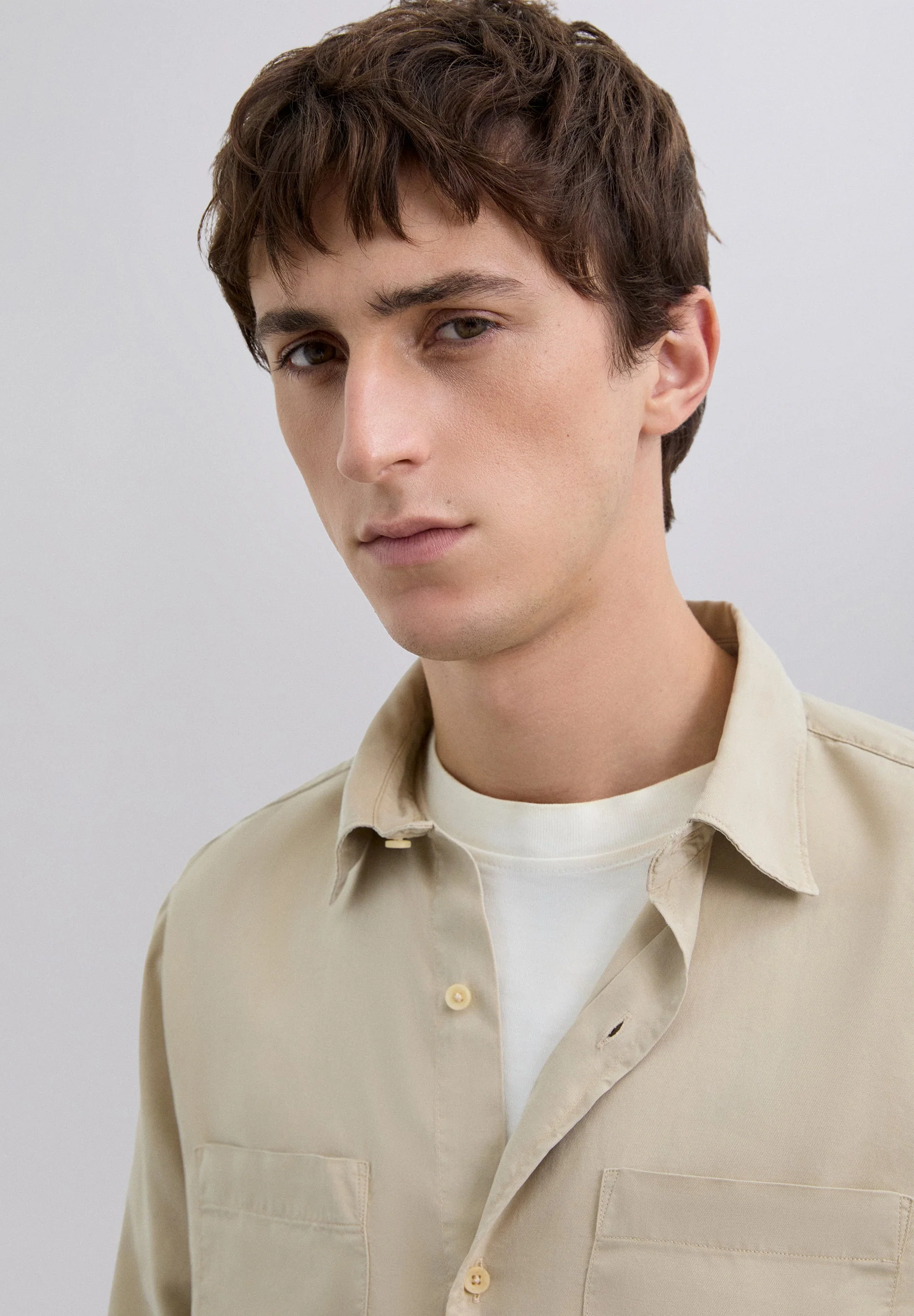 SLIM FIT COTTON SHIRT - Image 3