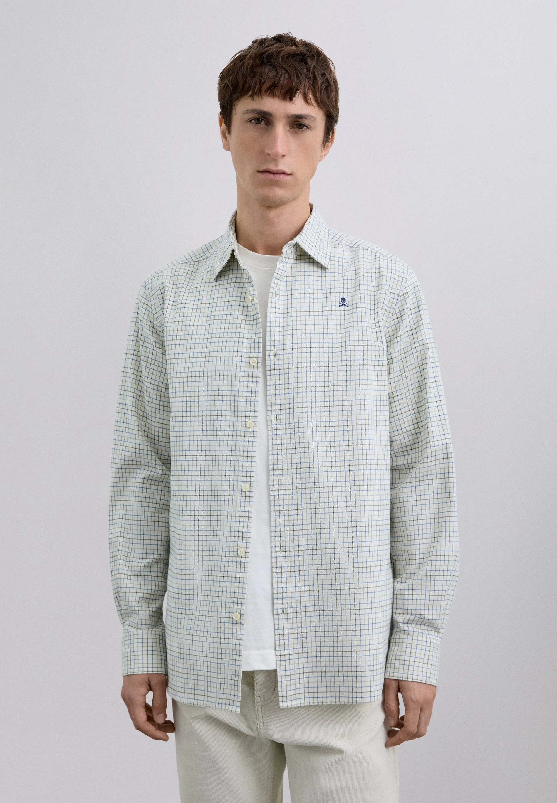 CHECK PRINT SHIRT