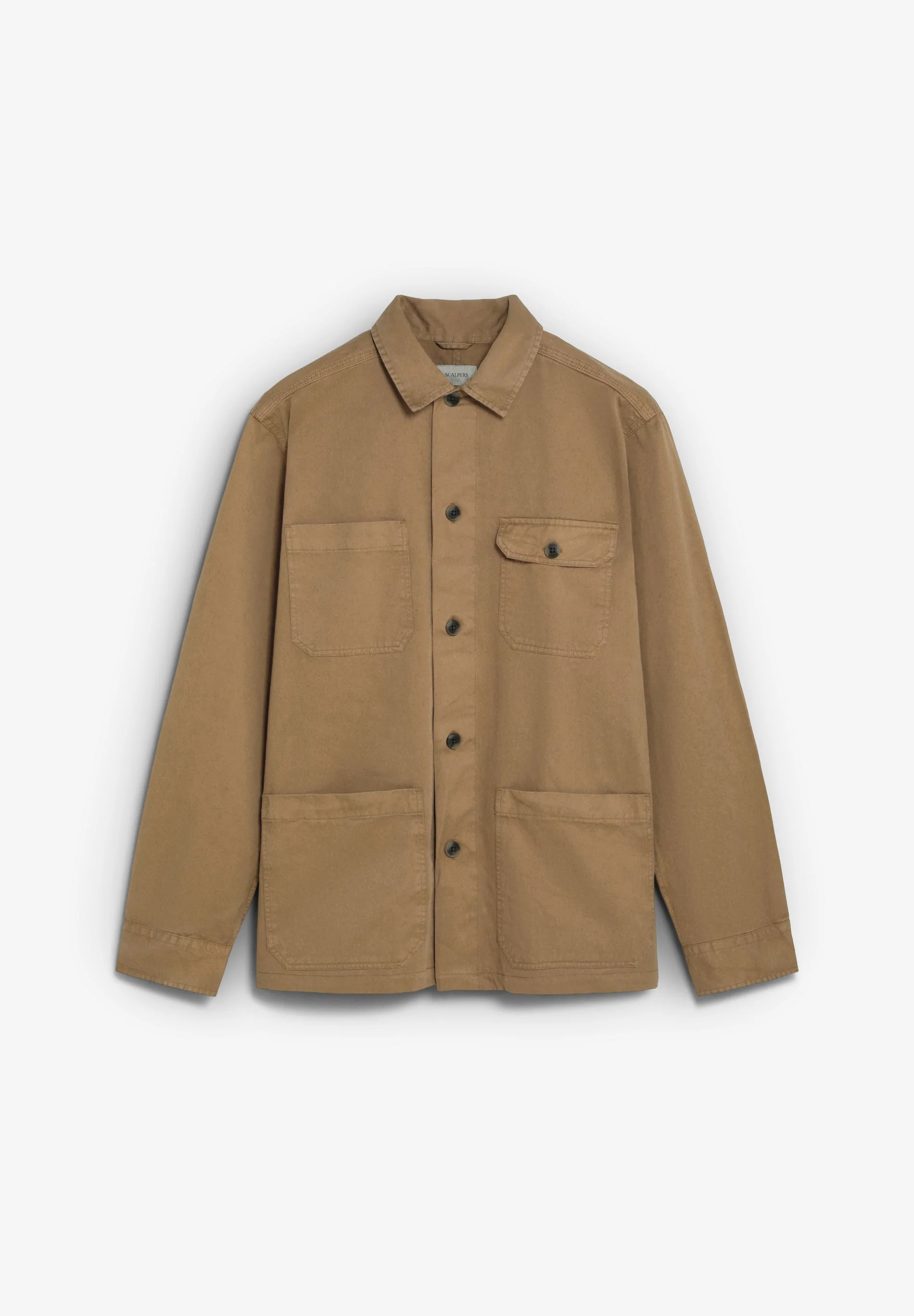 OVERSHIRT WITH BUTTONED POCKETS - Image 6