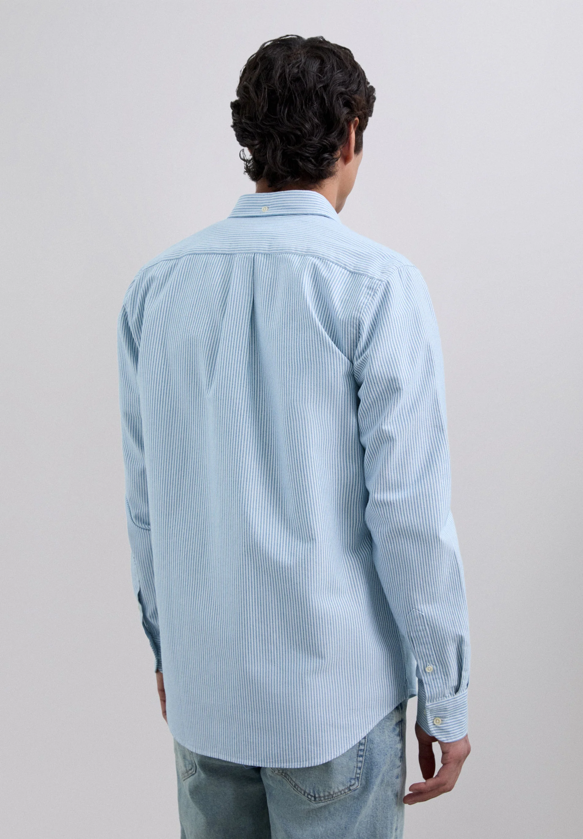 STRIPED OXFORD SHIRT - Image 4
