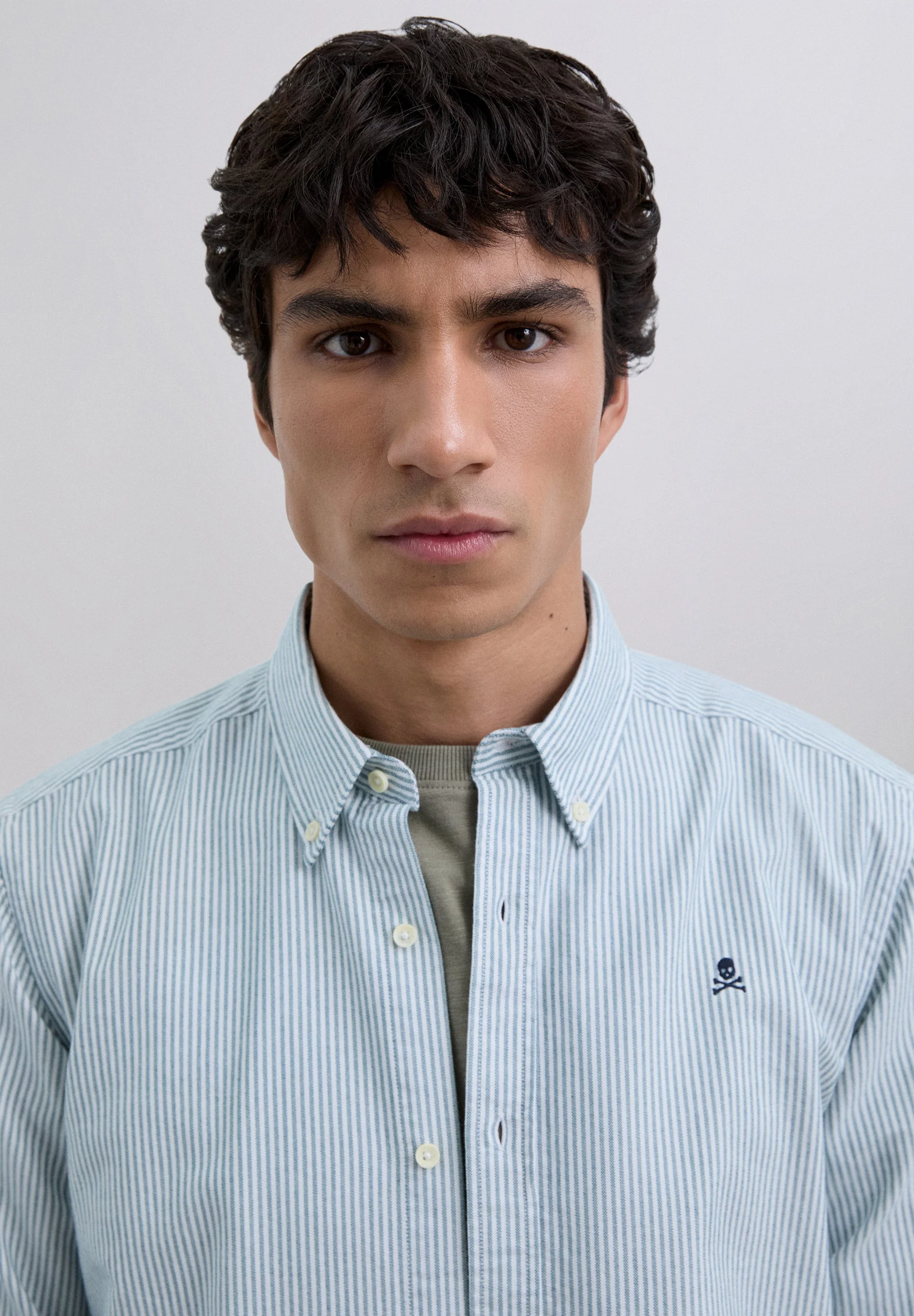 STRIPED OXFORD SHIRT - Image 3