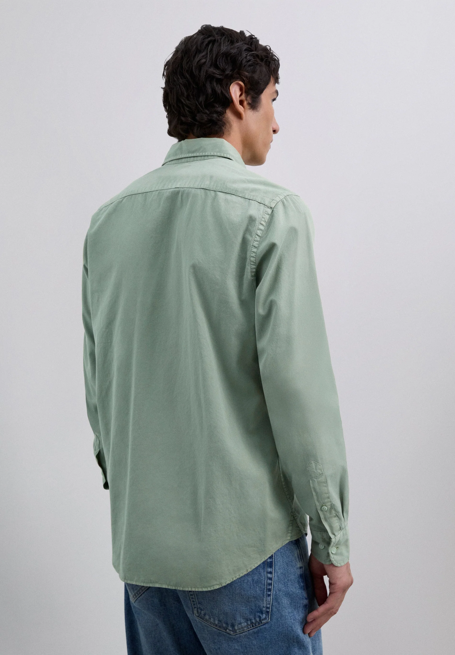 REGULAR FIT EMBROIDERED SHIRT - Image 4