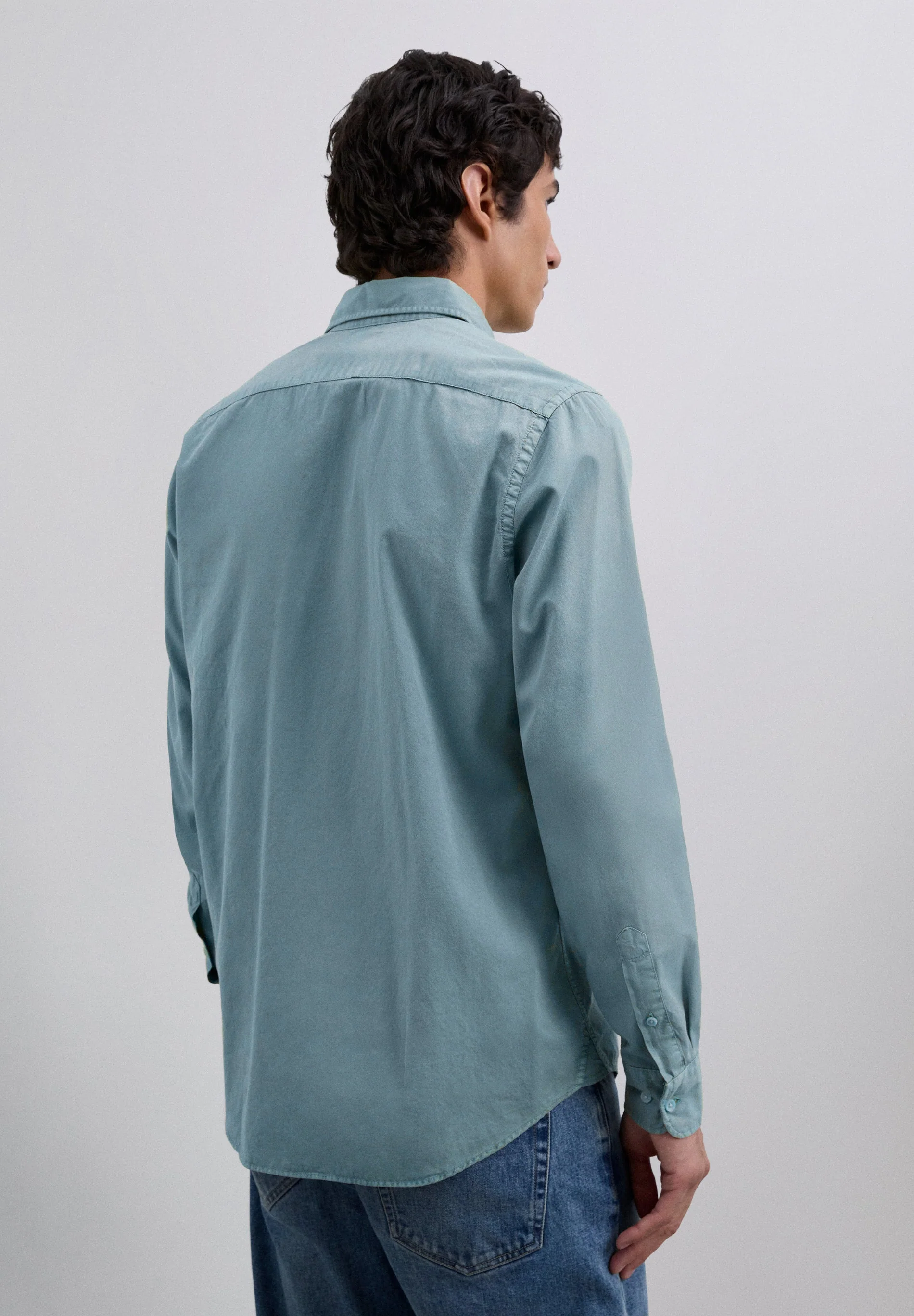 REGULAR FIT EMBROIDERED SHIRT - Image 3