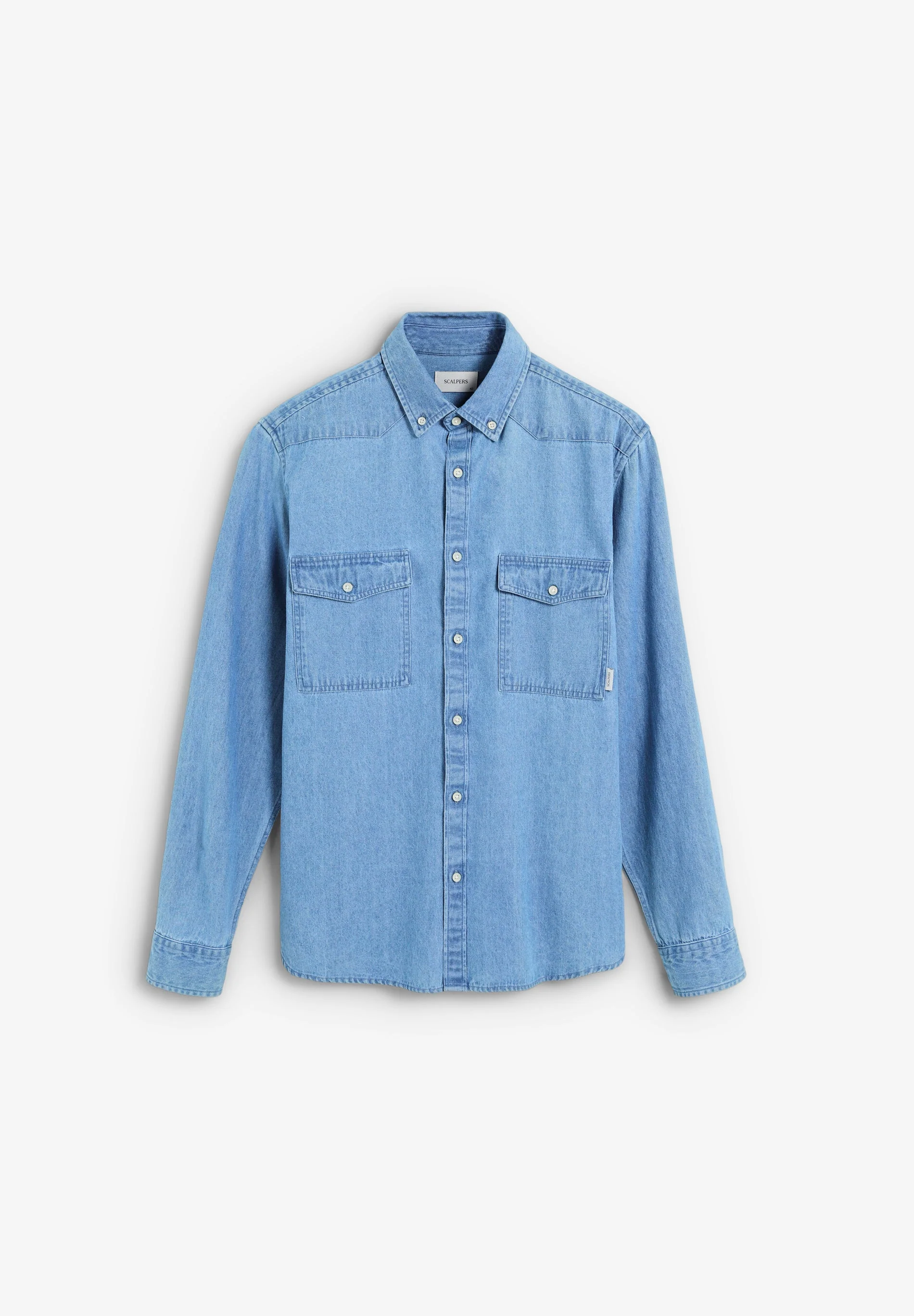 DENIM COTTON SHIRT - Image 5
