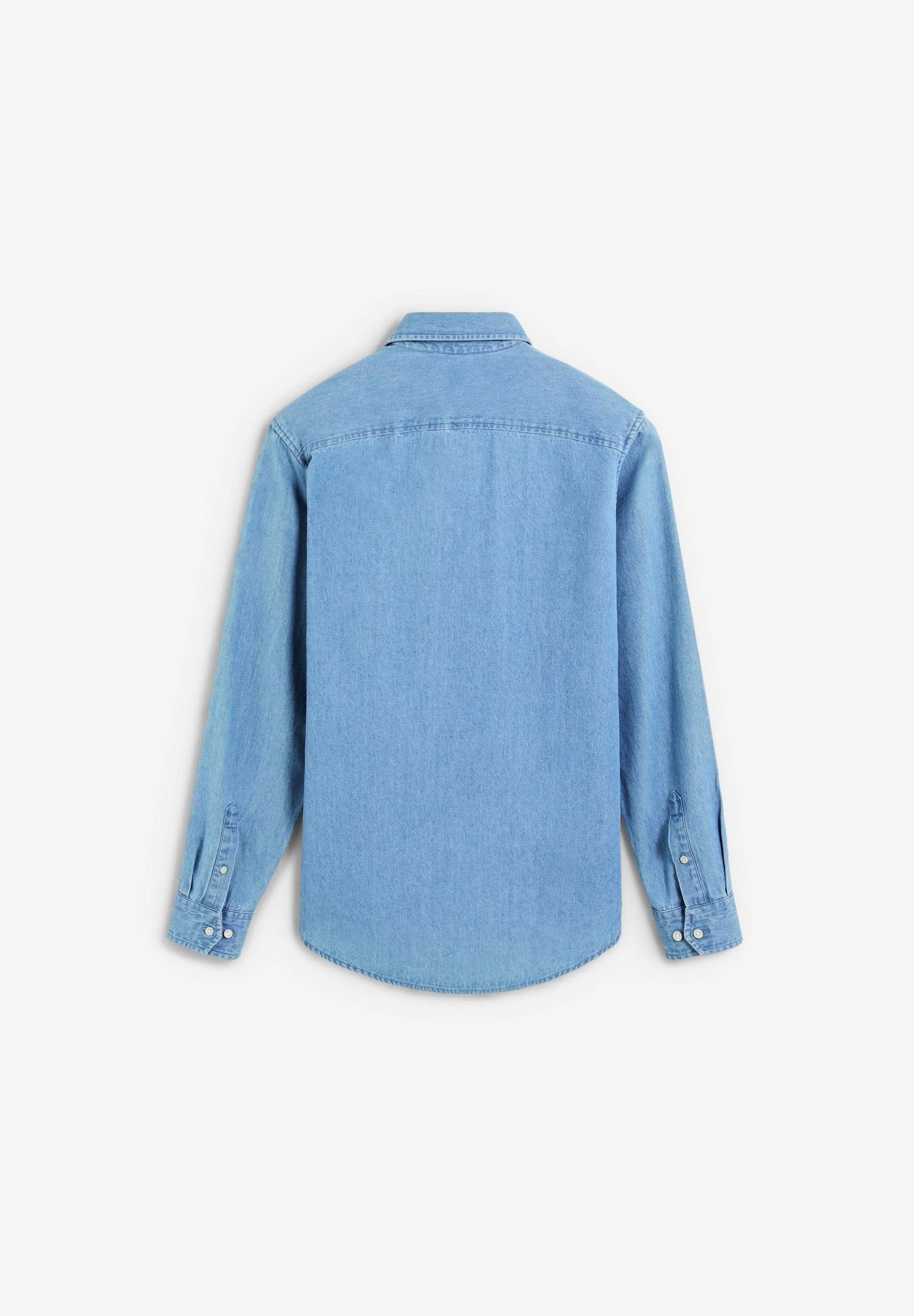 DENIM COTTON SHIRT - Image 6