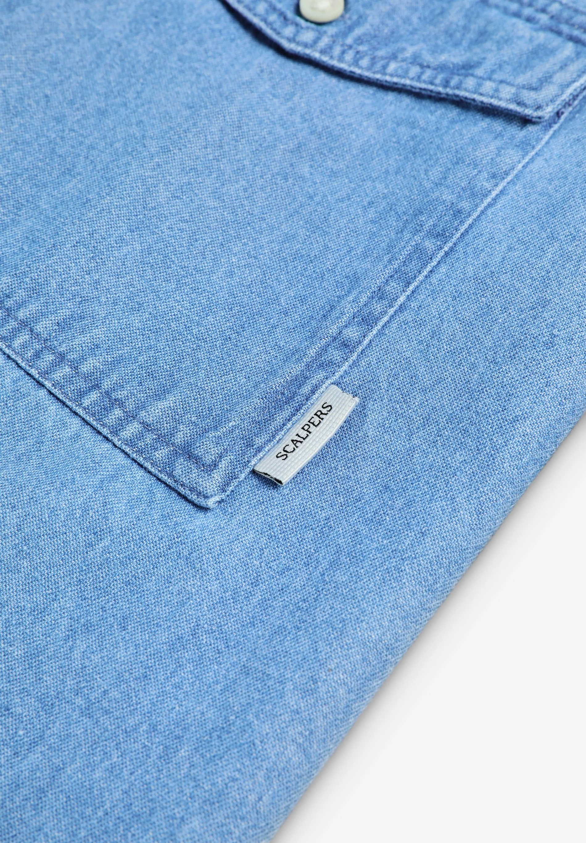 DENIM COTTON SHIRT - Image 8