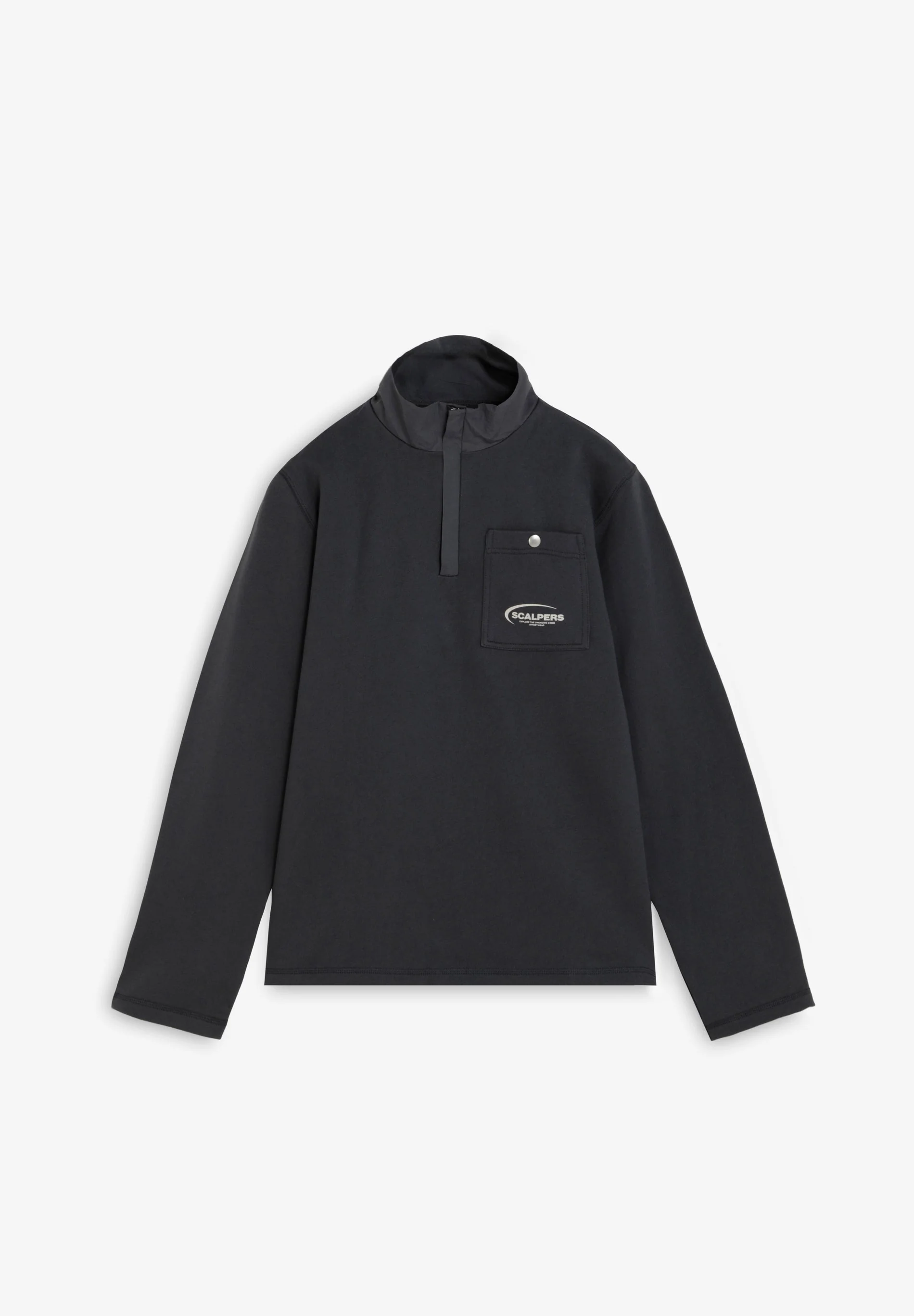 HALF ZIP SWEATSHIRT WITH POCKET - Image 4