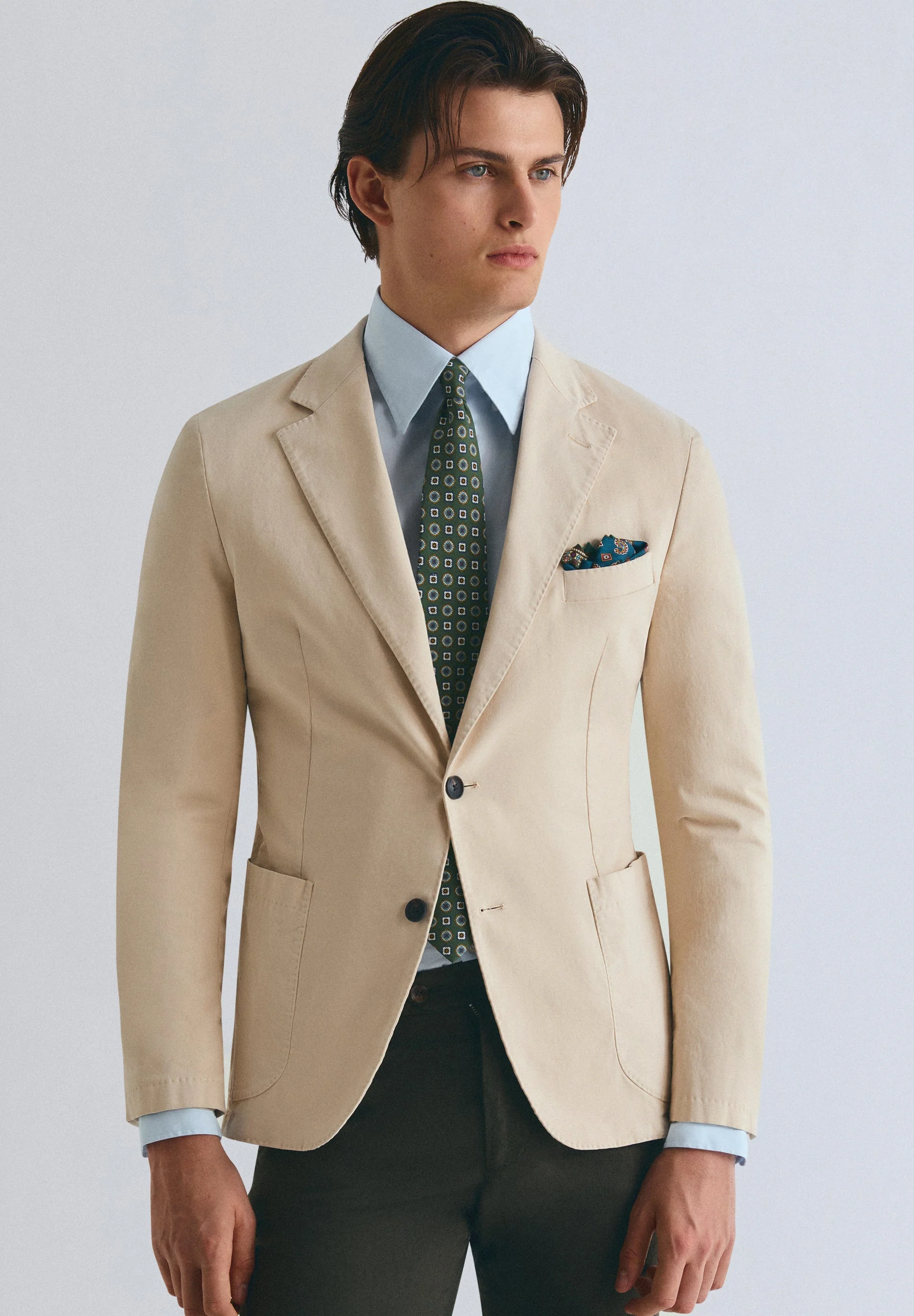 LIGHTWEIGHT COTTON BLAZER