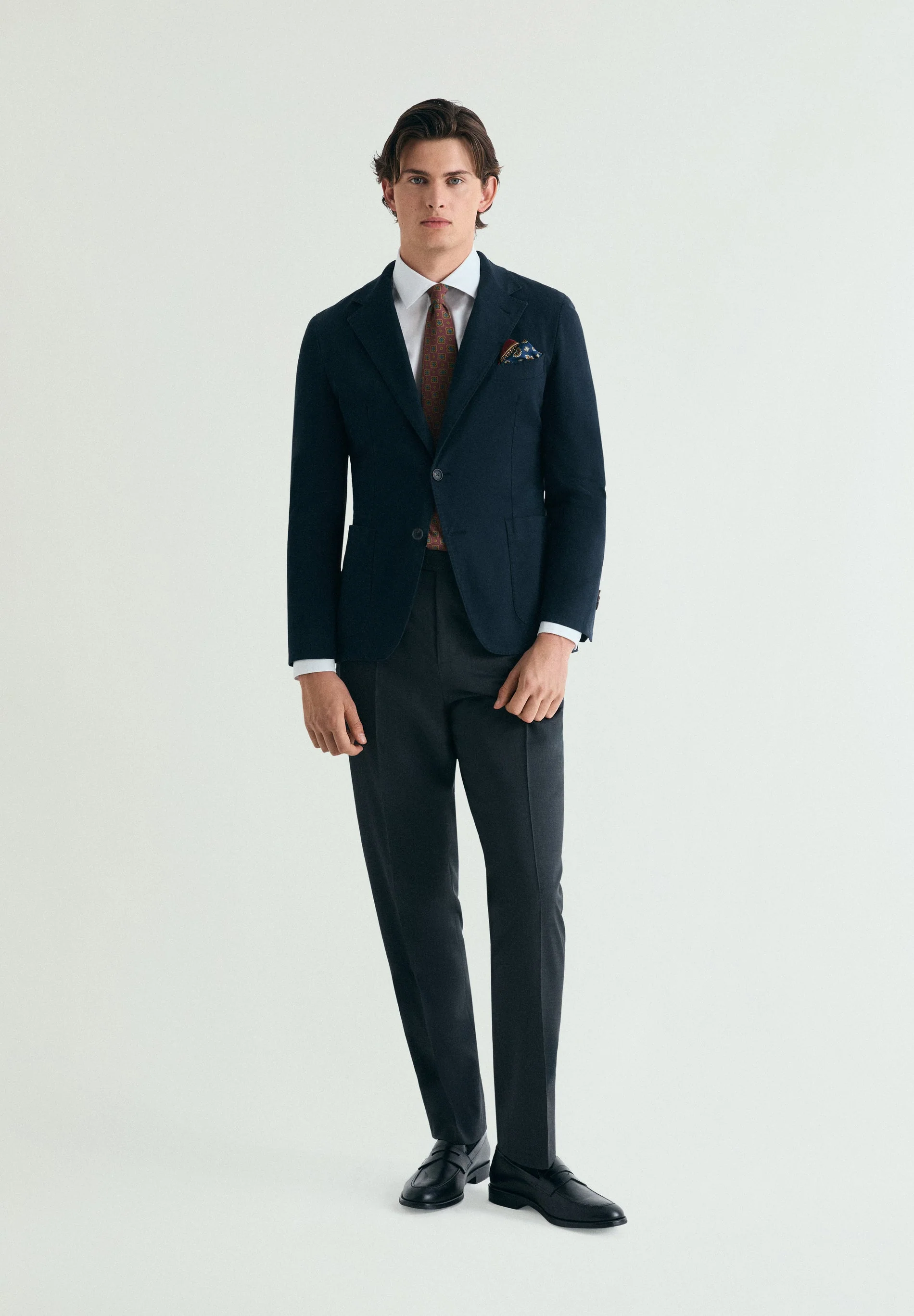 LIGHTWEIGHT COTTON BLAZER - Image 2