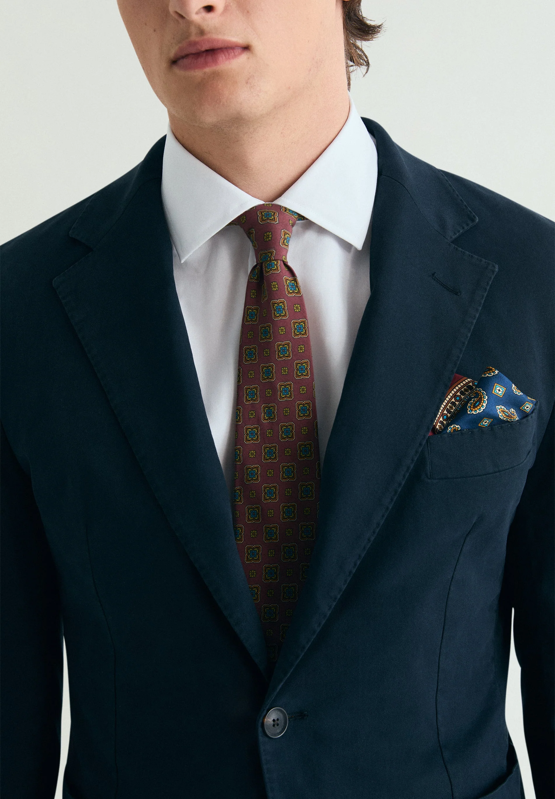 LIGHTWEIGHT COTTON BLAZER - Image 3