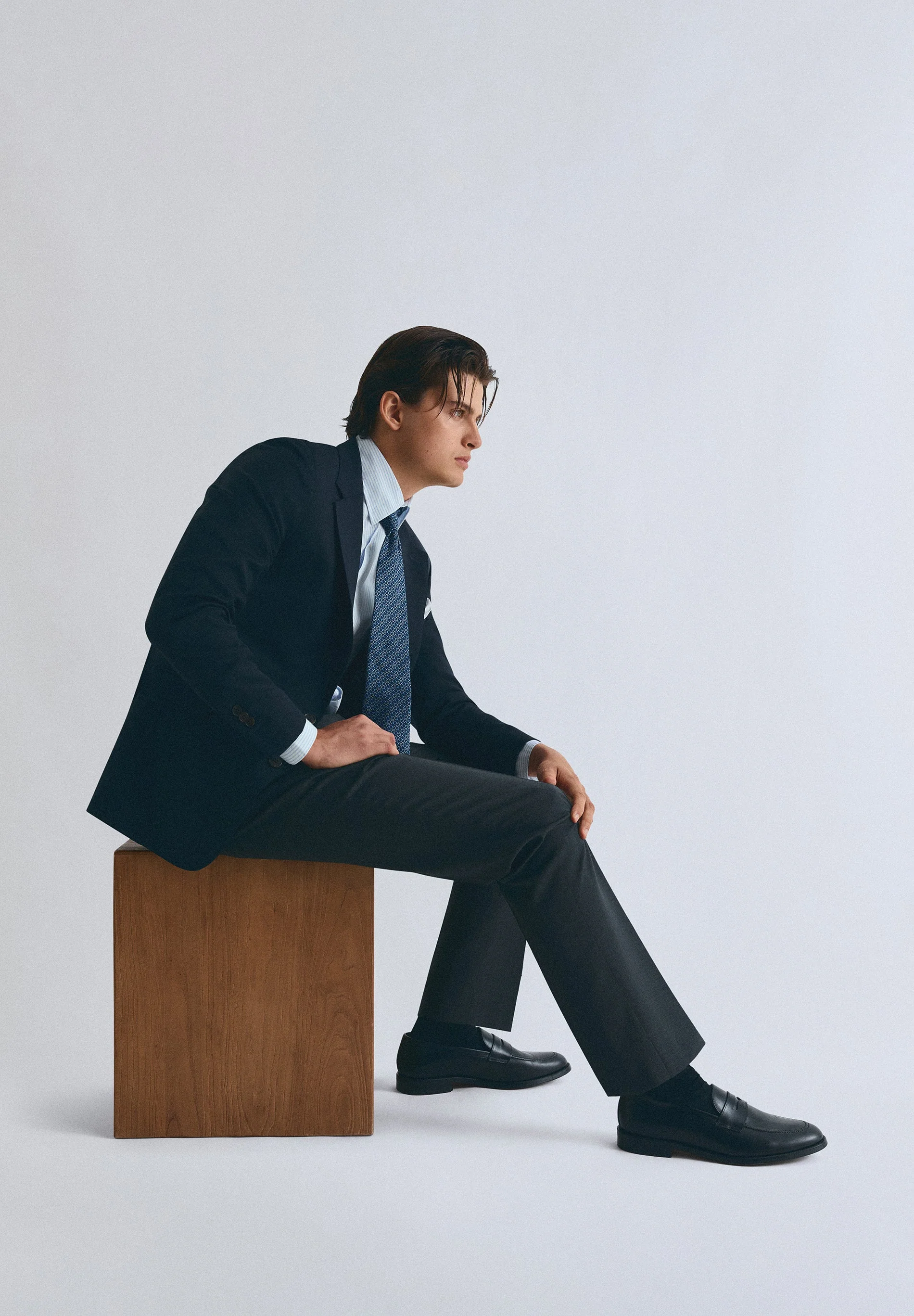 LIGHTWEIGHT COTTON BLAZER - Image 4