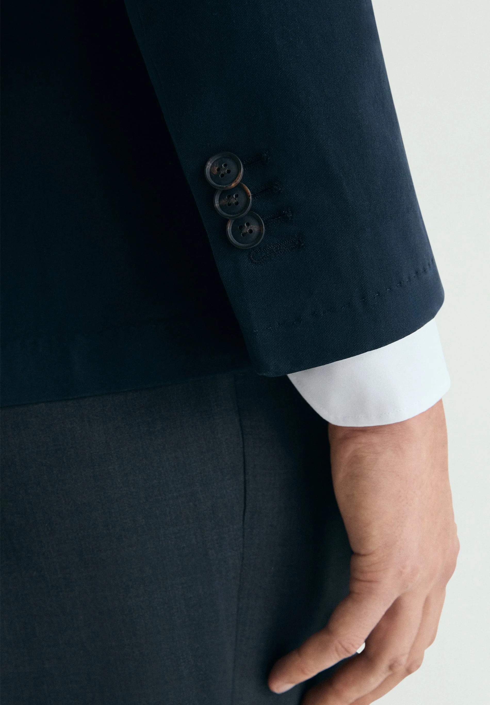 LIGHTWEIGHT COTTON BLAZER - Image 7