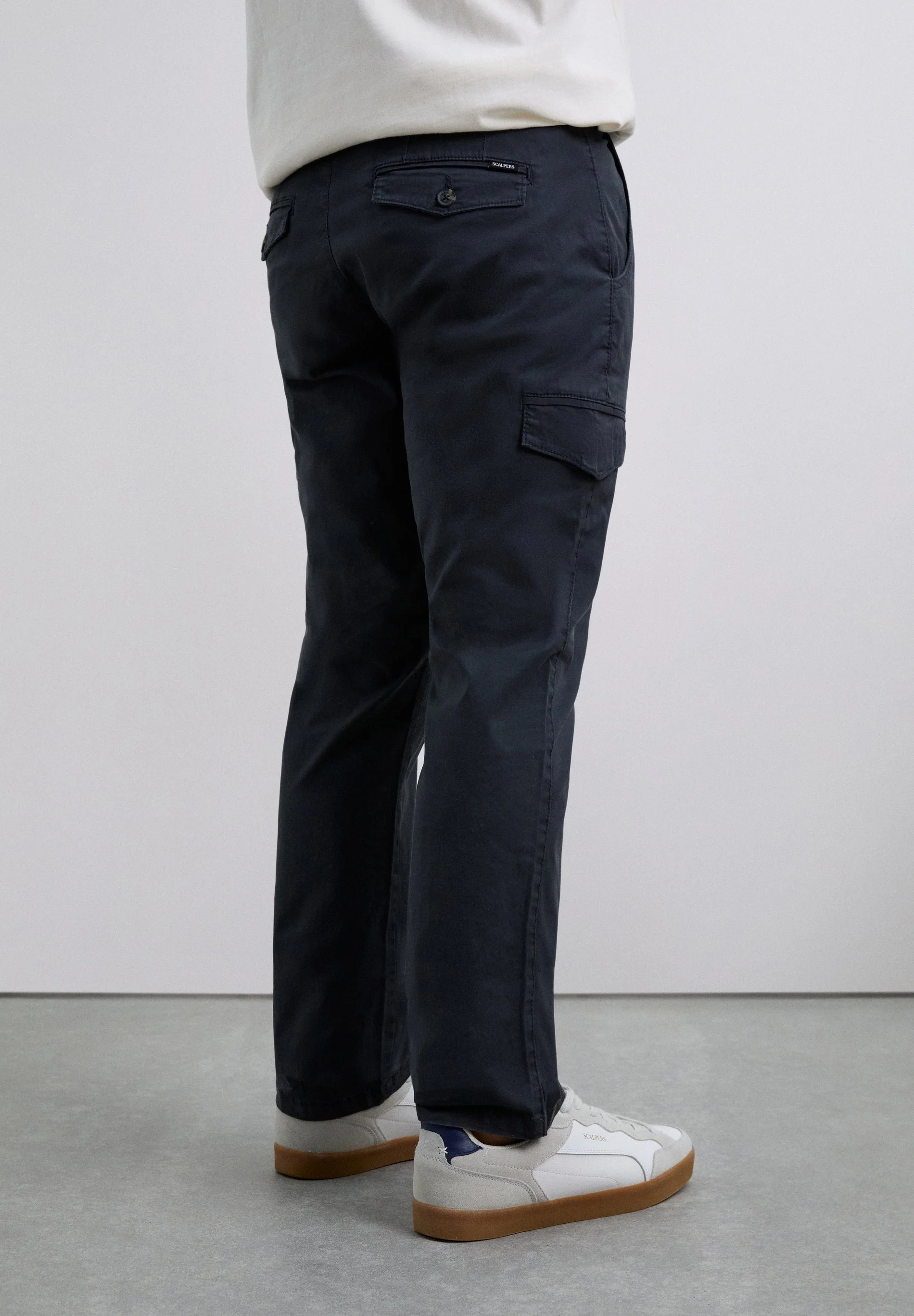 SLIM FIT CARGO TROUSERS - Image 6