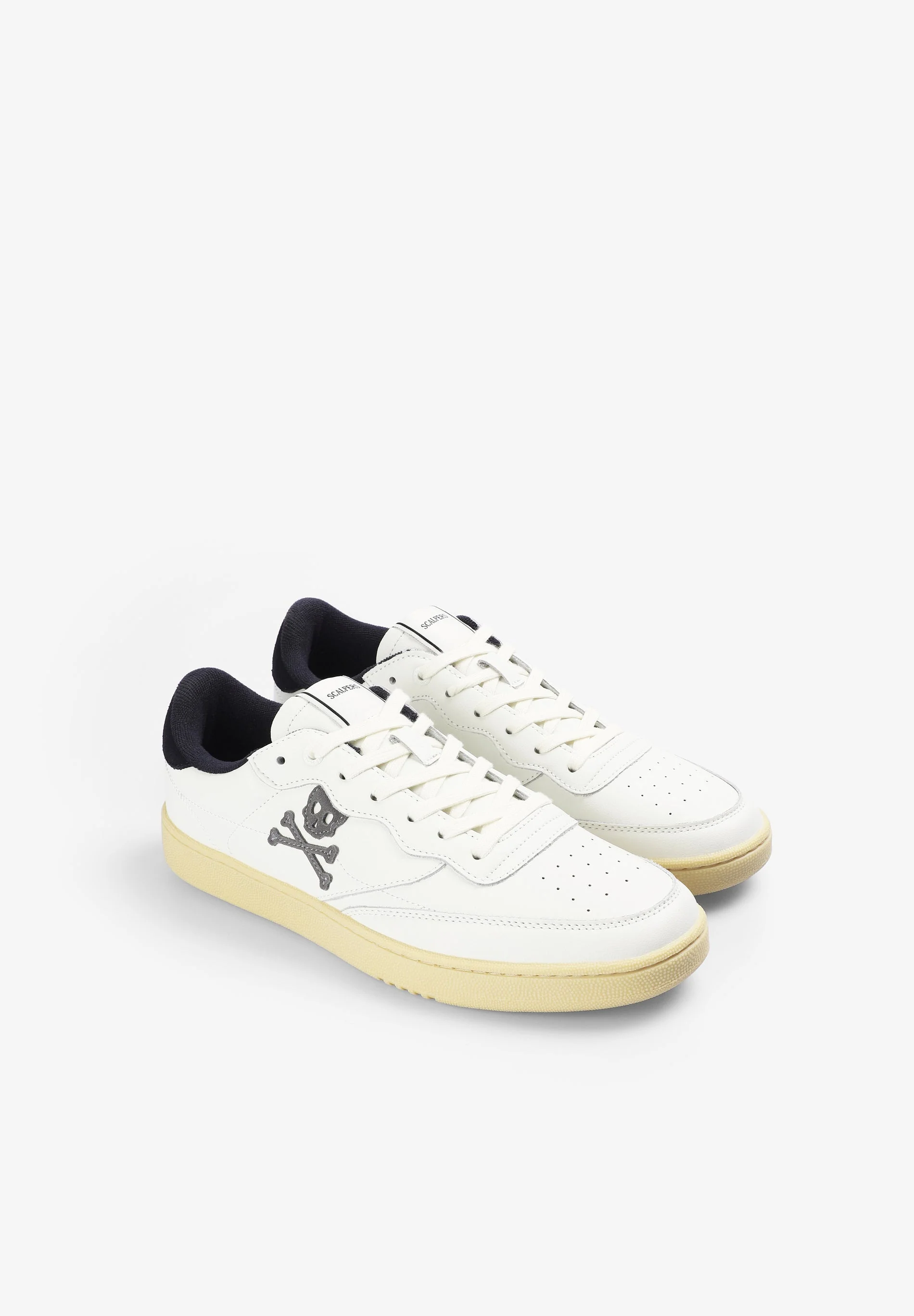 LEATHER SKULL SNEAKERS - Image 2
