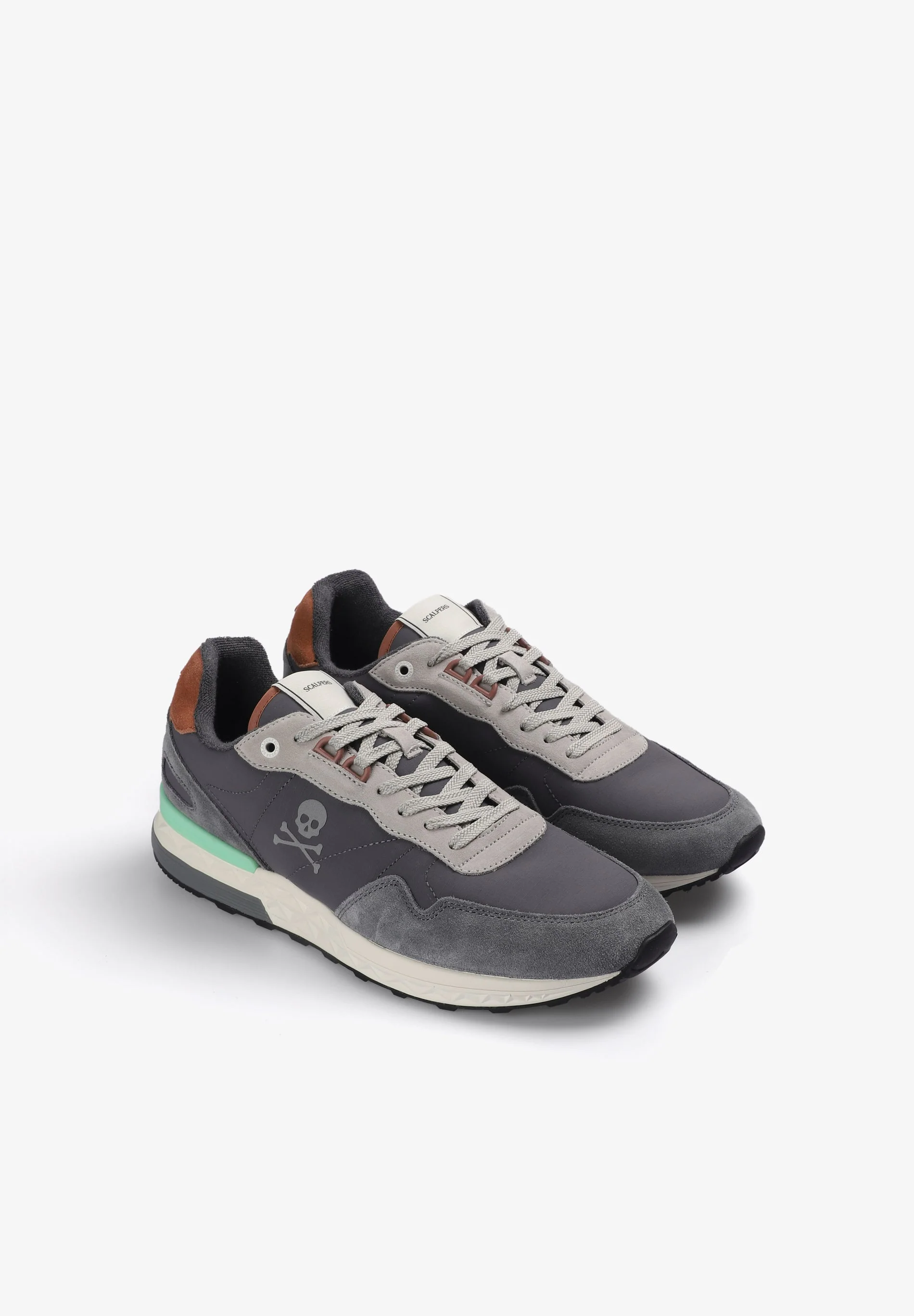 SUEDE SNEAKERS WITH SKULL - Image 2