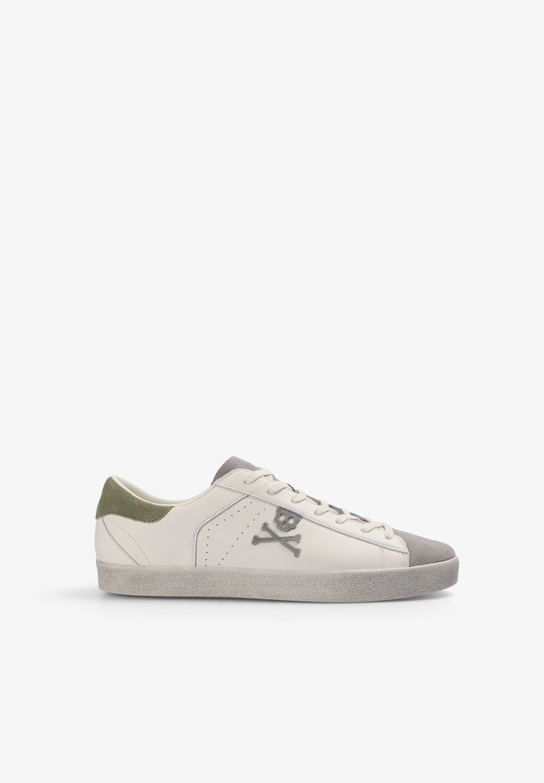 LEATHER SKULL SNEAKERS