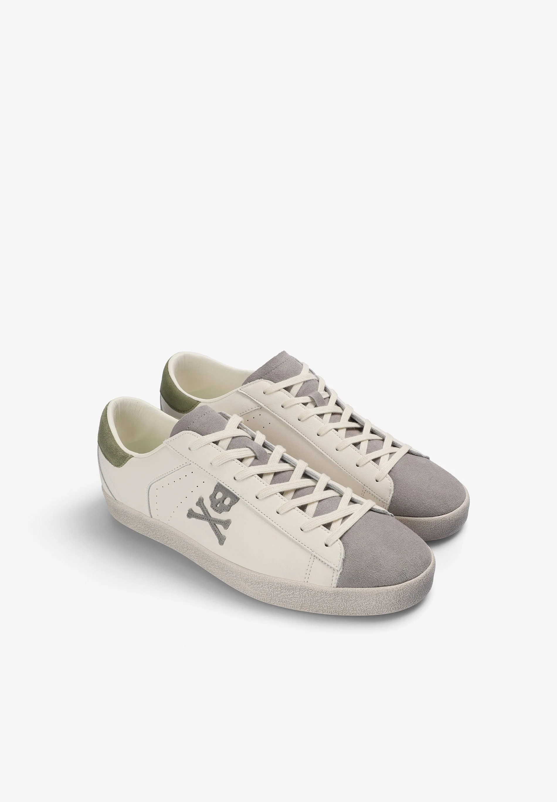 LEATHER SKULL SNEAKERS - Image 2