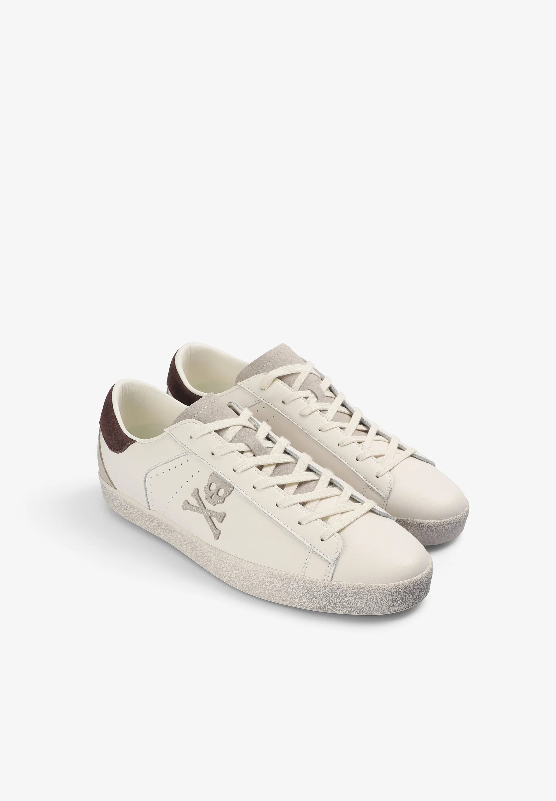 LEATHER SKULL SNEAKERS - Image 2