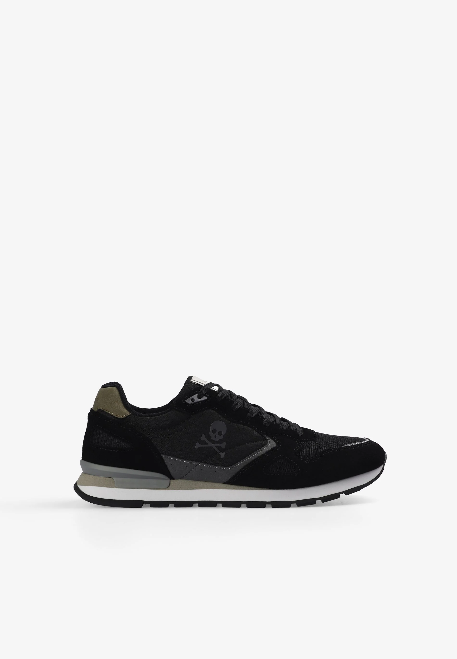 LEATHER SKULL SNEAKERS