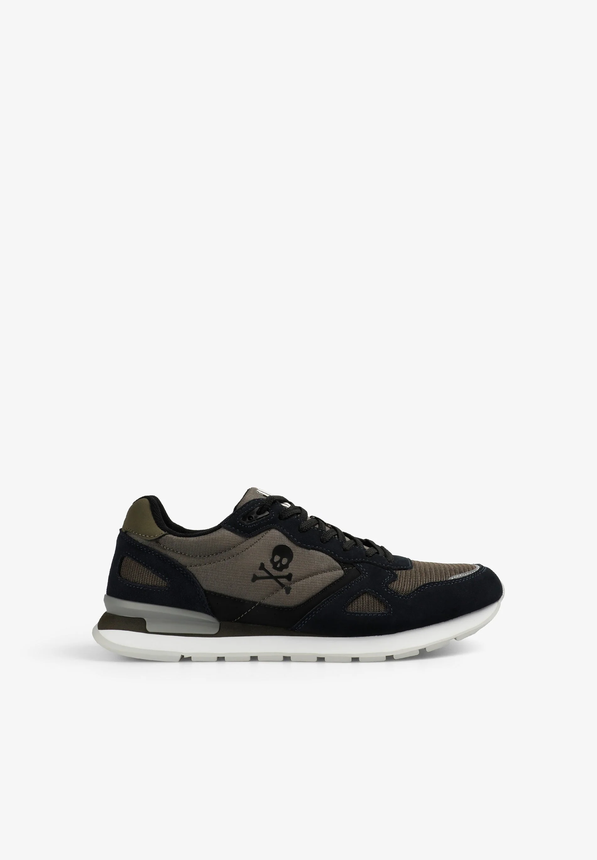 LEATHER SKULL SNEAKERS
