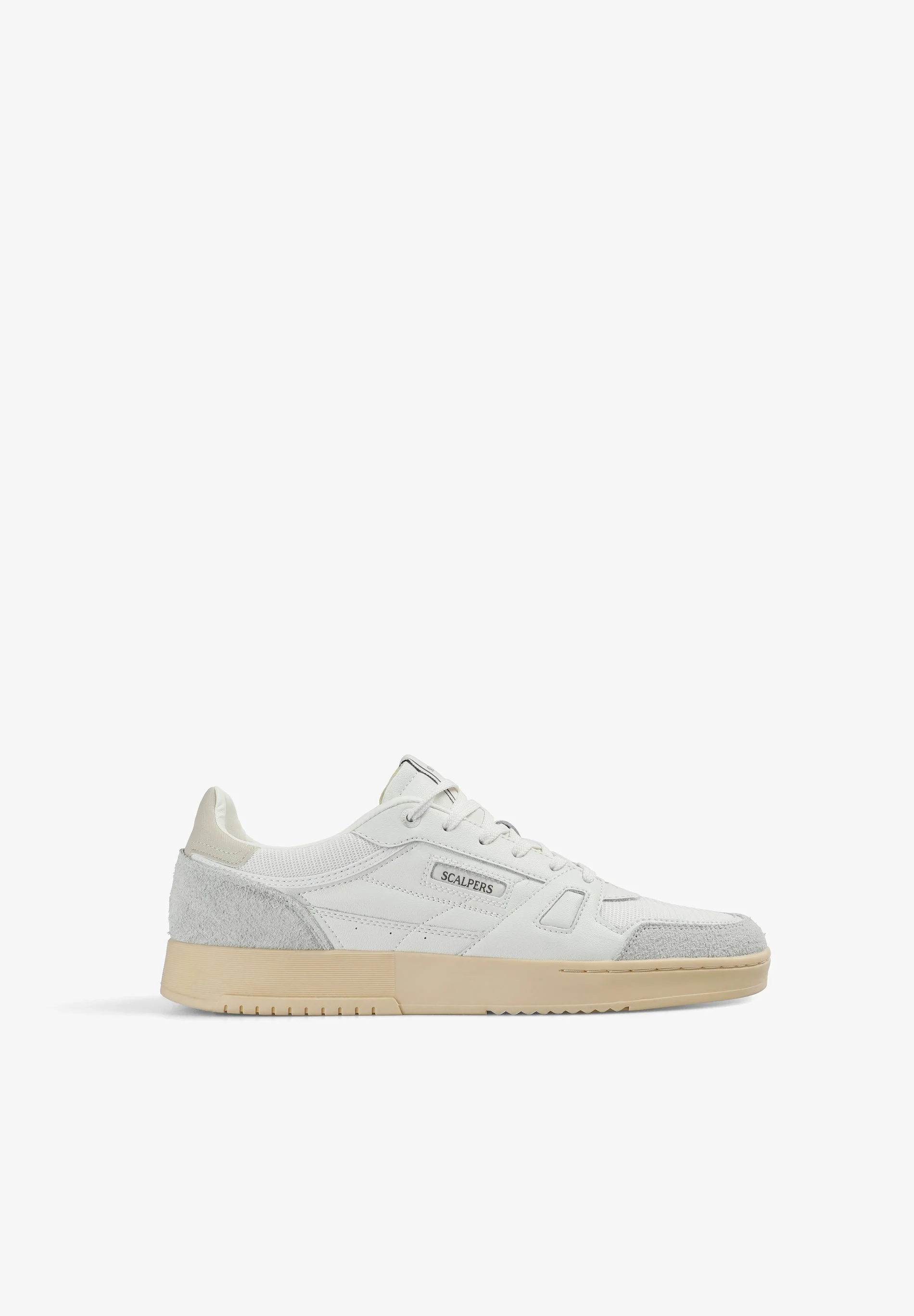 LEATHER LOGO SNEAKERS