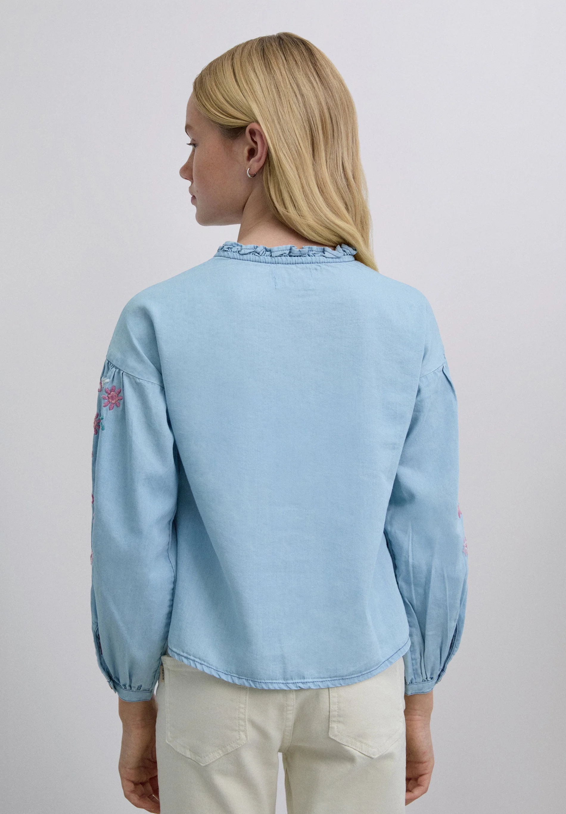 SCDENIMEMBBLOUSE GIRLS - Image 4