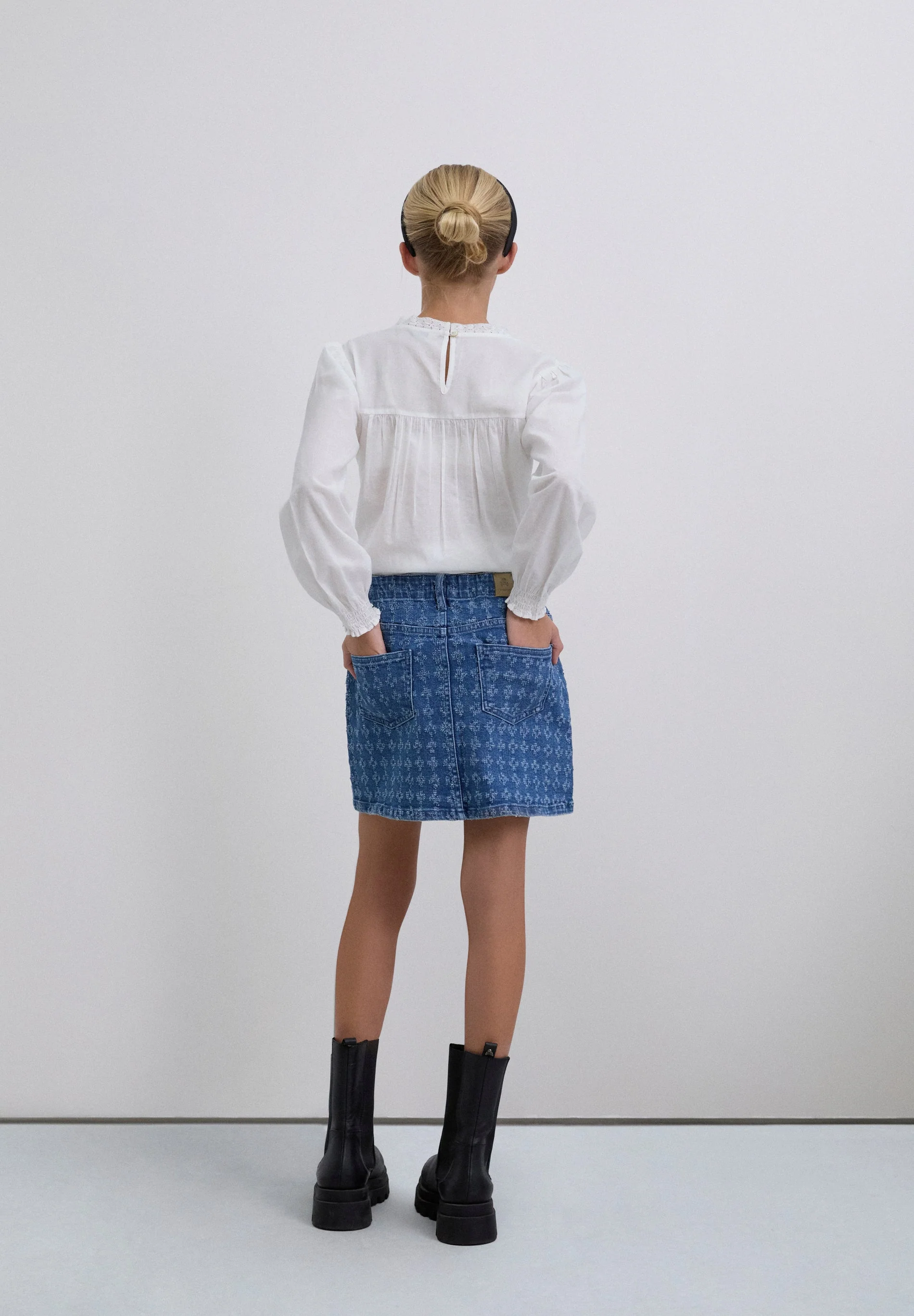 SCLASER DENIM SKIRT GIRLS - Image 5