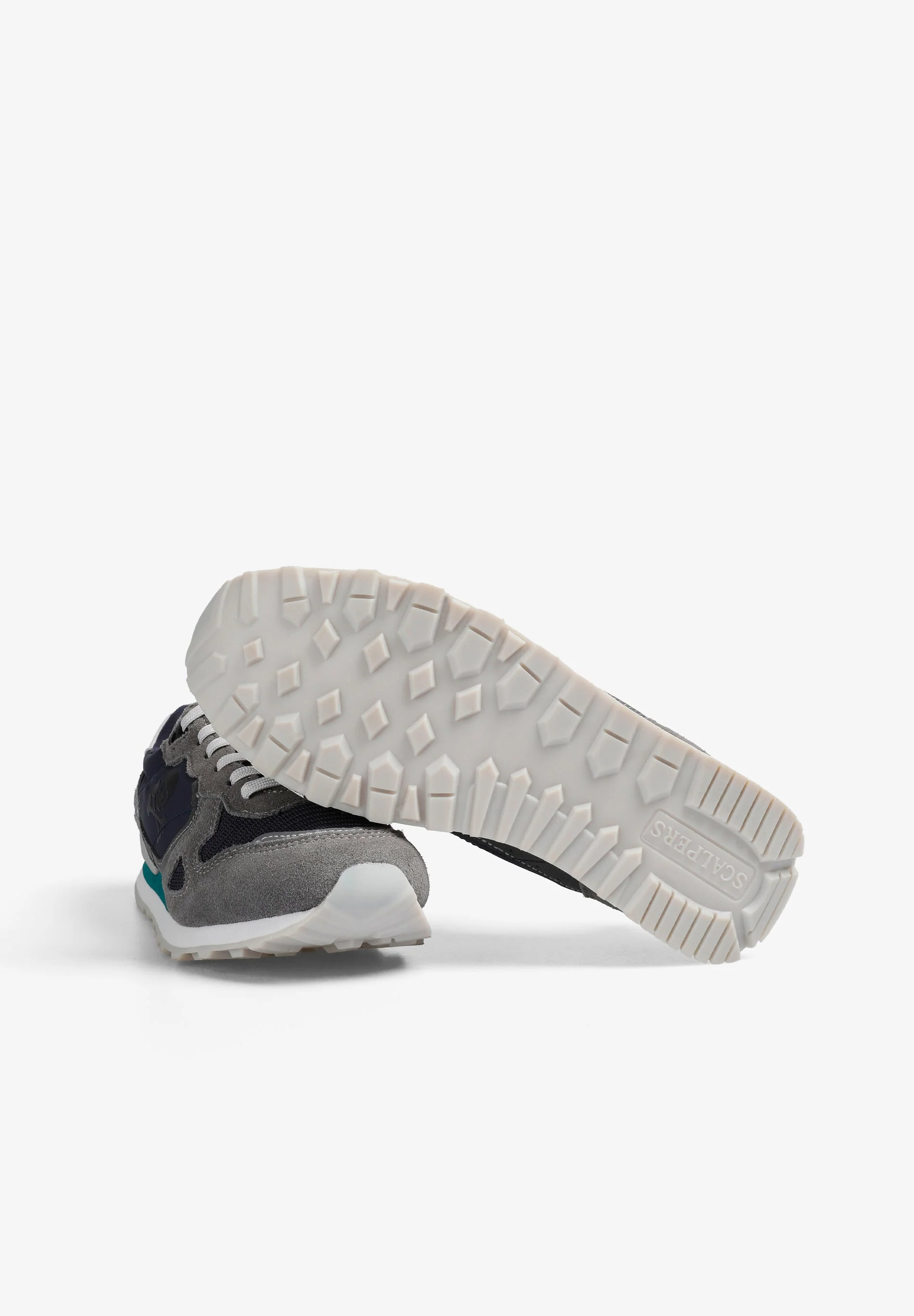 LEATHER SNEAKERS WITH SIDE SKULL - Image 5