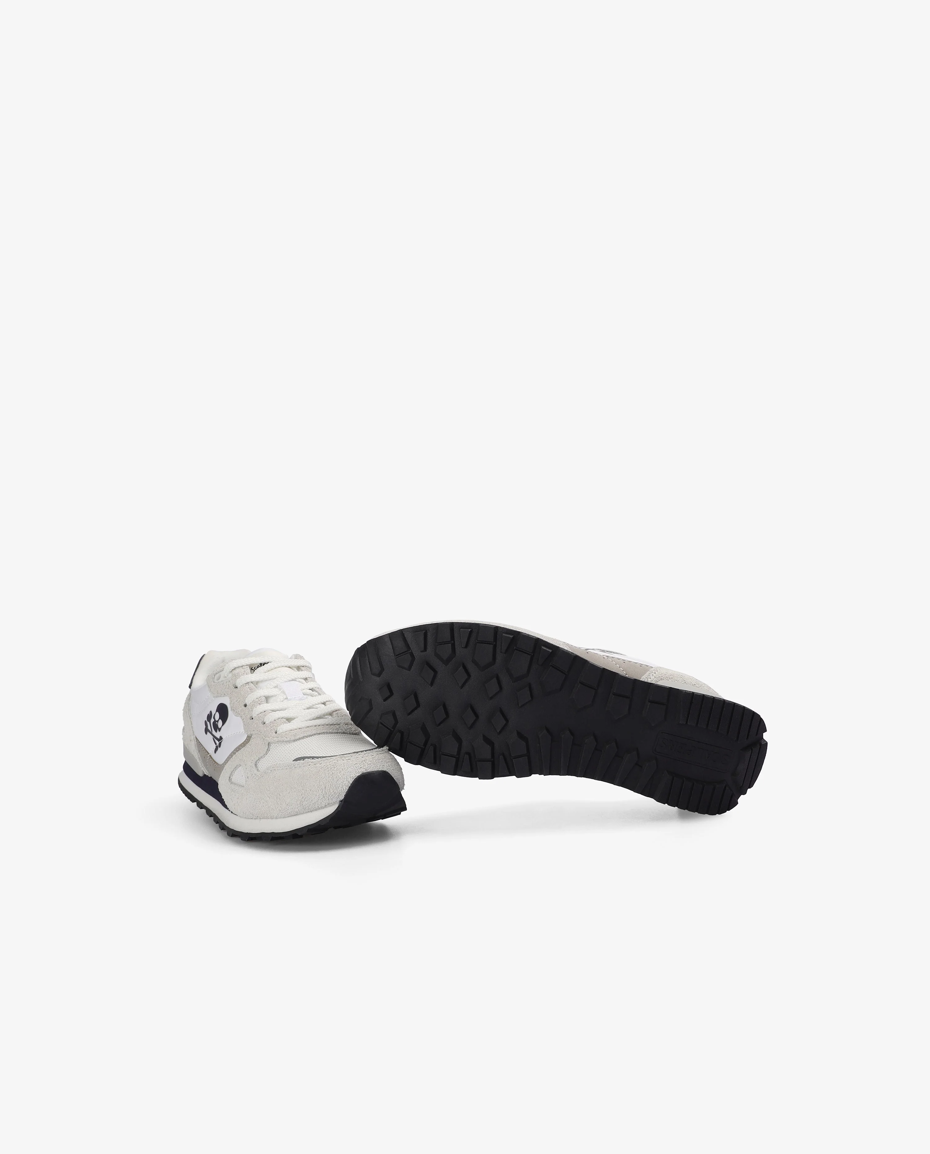 LEATHER SNEAKERS WITH SIDE SKULL - Image 4