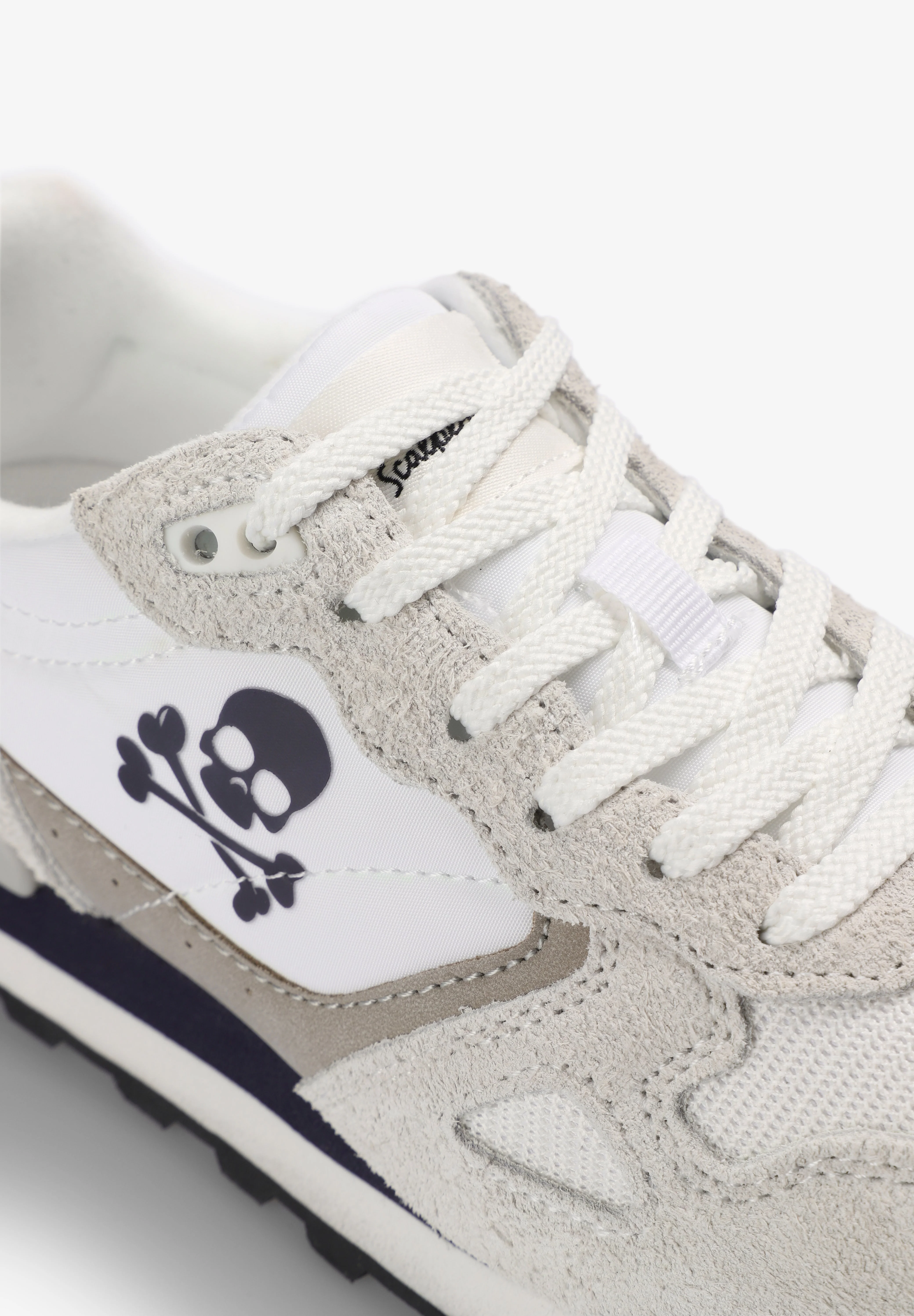 LEATHER SNEAKERS WITH SIDE SKULL - Image 6