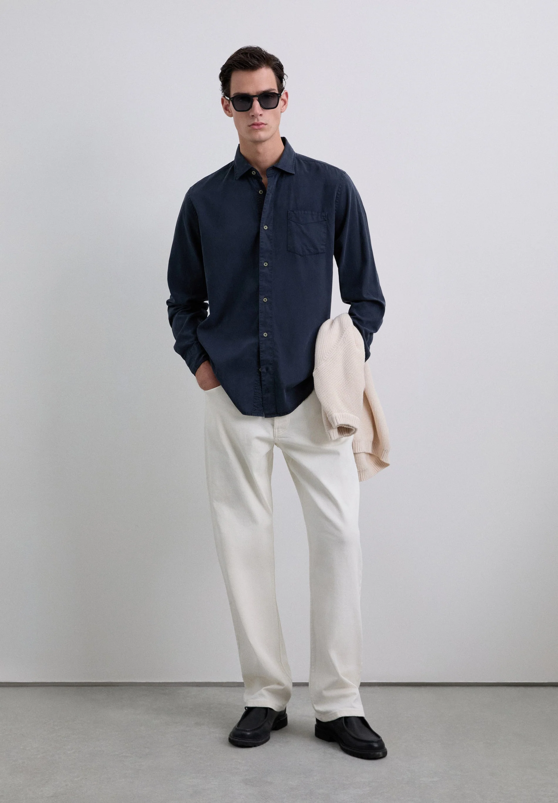 FLOWING COTTON SHIRT